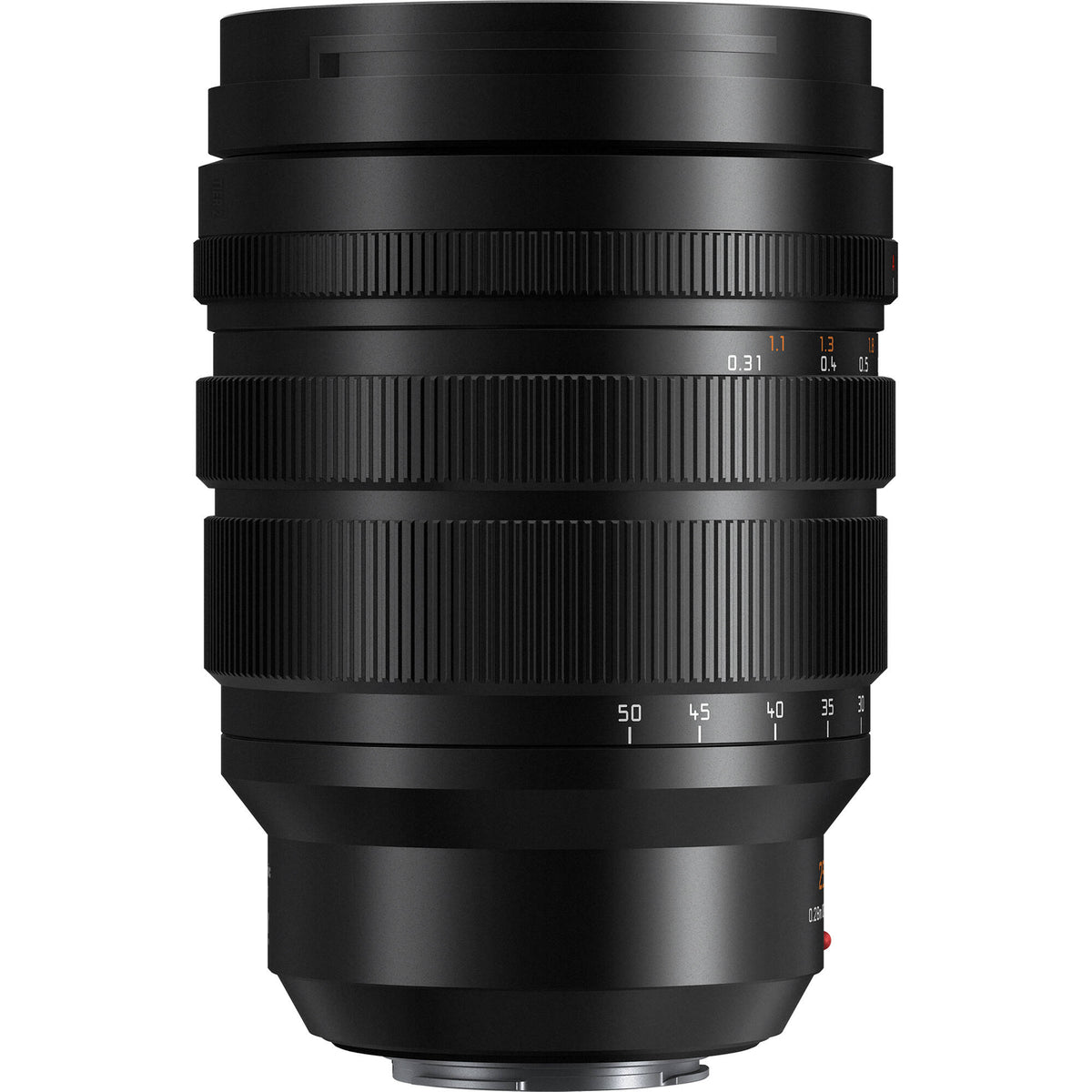 Lente Panasonic Leica DG Vario-Summilux 25-50mm f/1.7 ASPH. - vista lateral