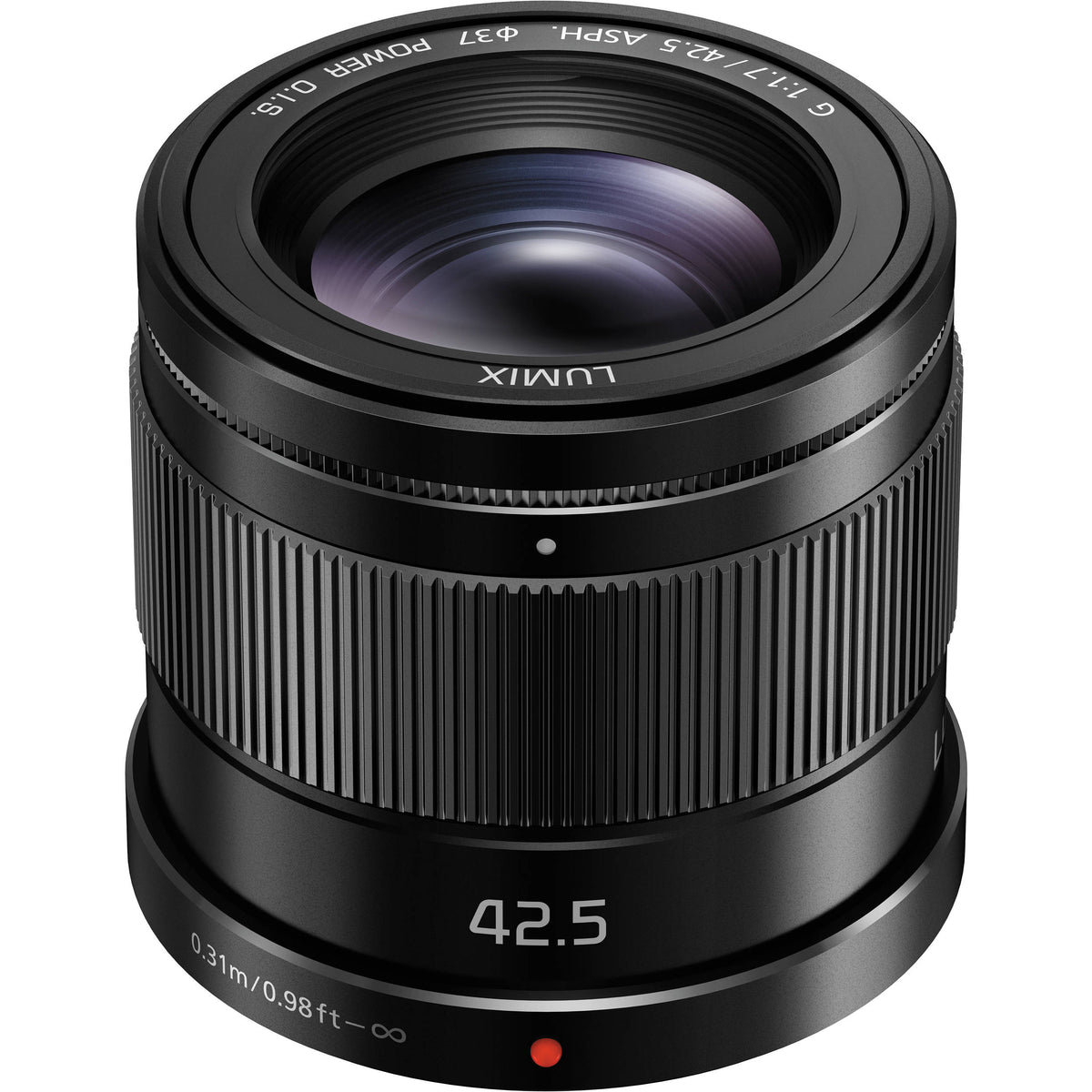 Lente Panasonic LUMIX G 42.5mm f/1.7 ASPH. POWER O.I.S. - vista principal