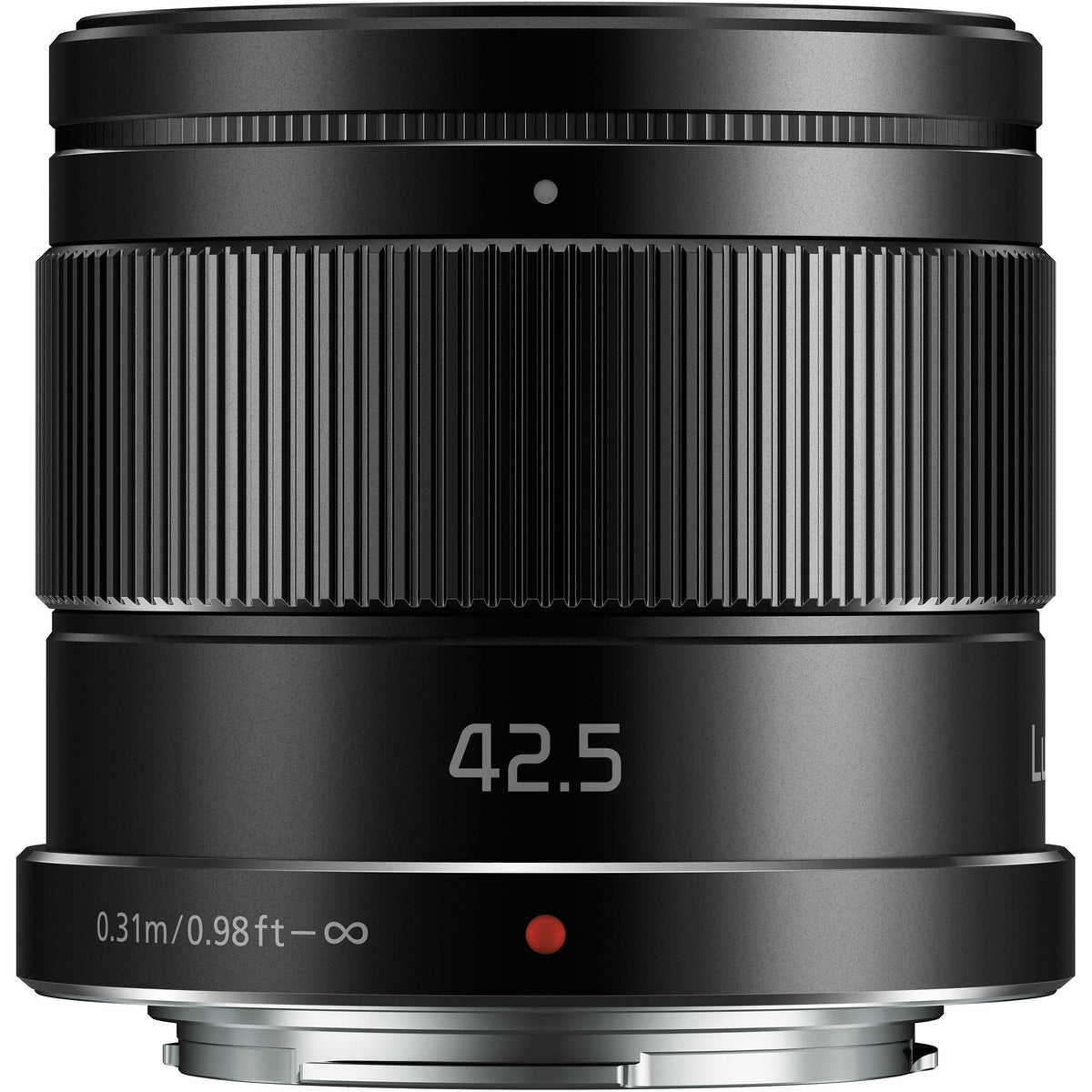 Lente Panasonic LUMIX G 42.5mm f/1.7 ASPH. POWER O.I.S. - vista trasera