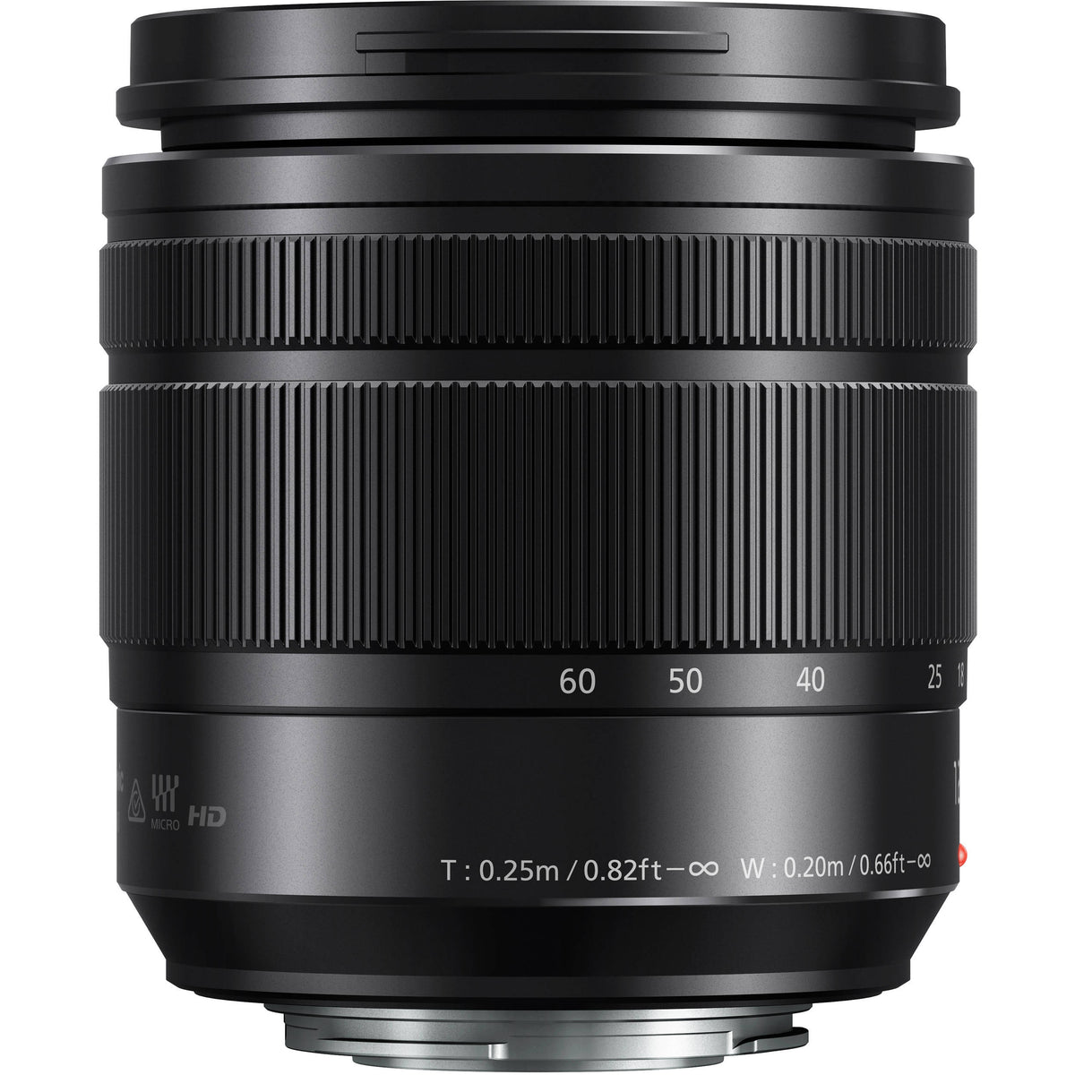 Lente Panasonic LUMIX G Vario 12-60mm f/3.5-5.6 ASPH. POWER O.I.S. - vista trasera