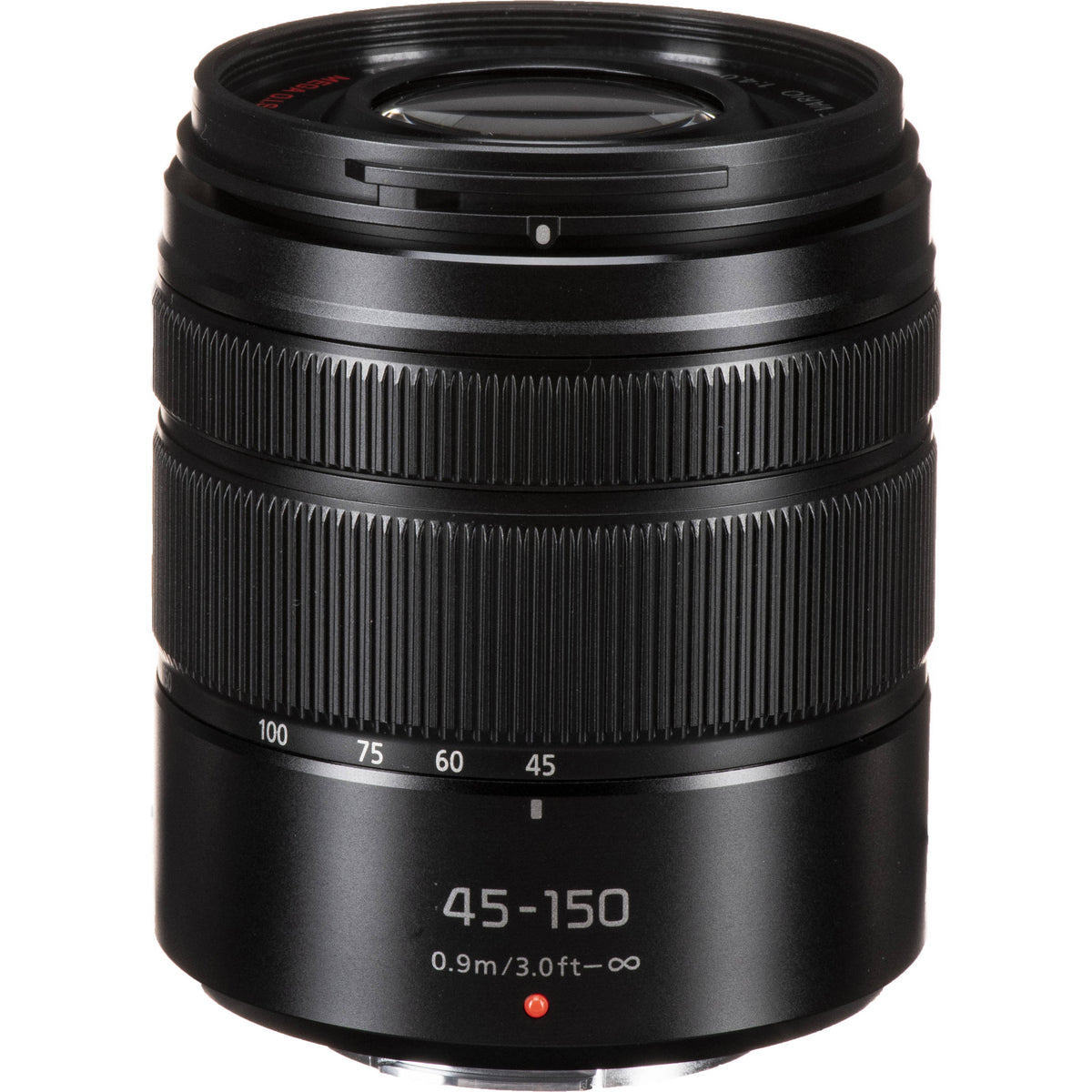 Lente Panasonic LUMIX G Vario 45-150mm f/4-5.6 ASPH MEGA O.I.S. - vista principal