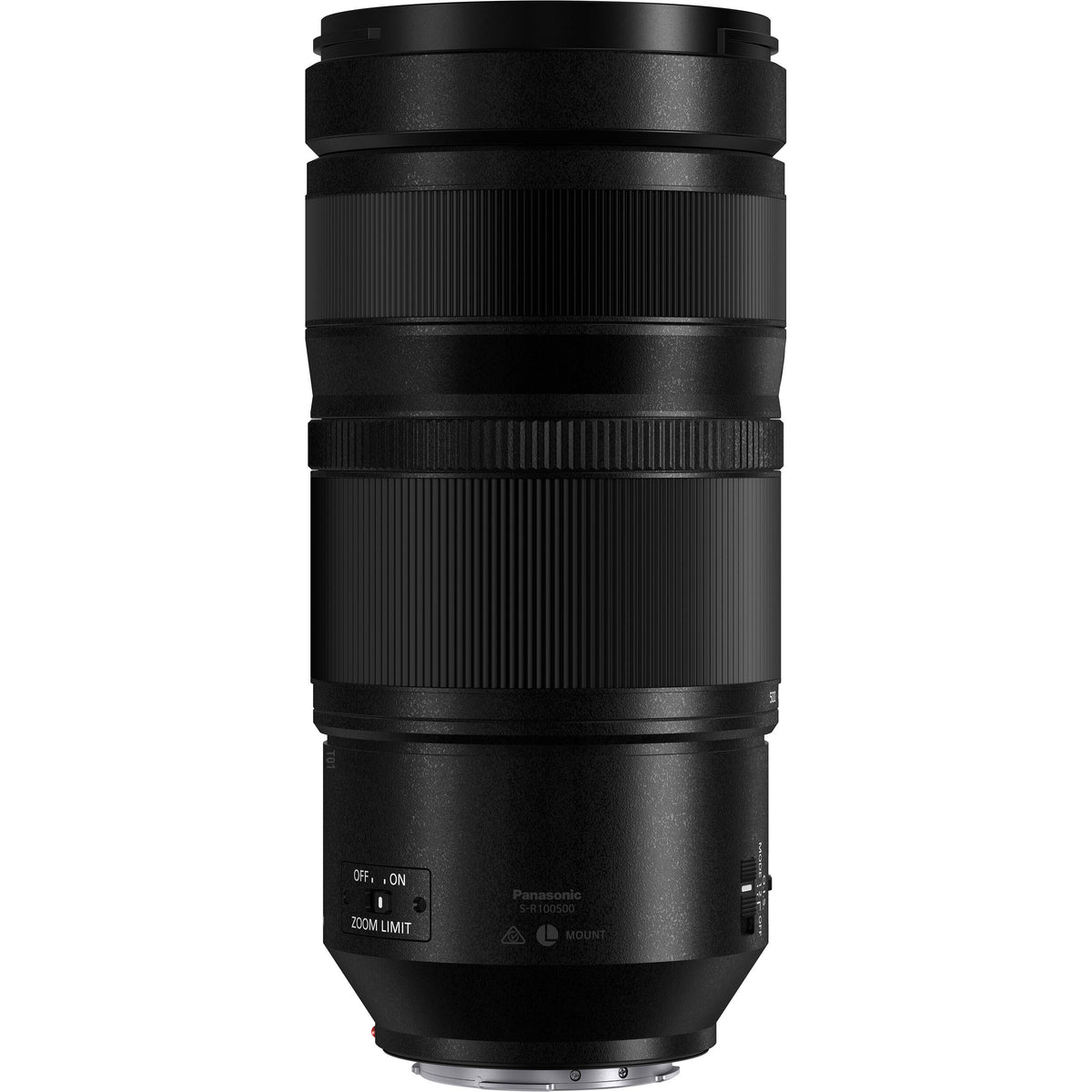 Lente Panasonic LUMIX S 100-500mm f/5-7.1 O.I.S. - vista trasera