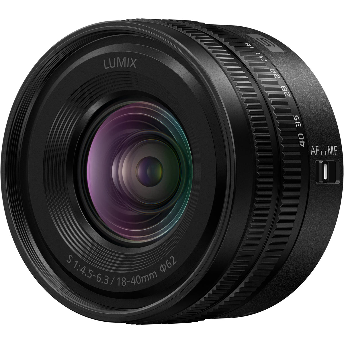 Lente Panasonic LUMIX S 18-40mm f/4.5-6.3 - vista frontal