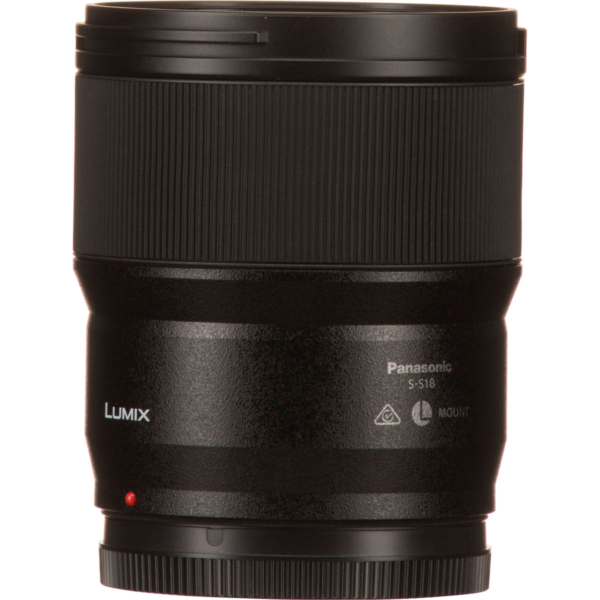 Lente Panasonic LUMIX S 18mm f/1.8 Ultra-Wide-Angle - contenido de la caja