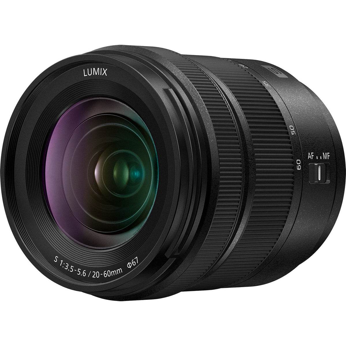 Lente Panasonic LUMIX S 20-60mm f/3.5-5.6 - vista frontal