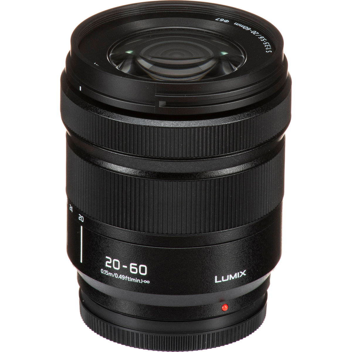 Lente Panasonic LUMIX S 20-60mm f/3.5-5.6 - contenido de la caja