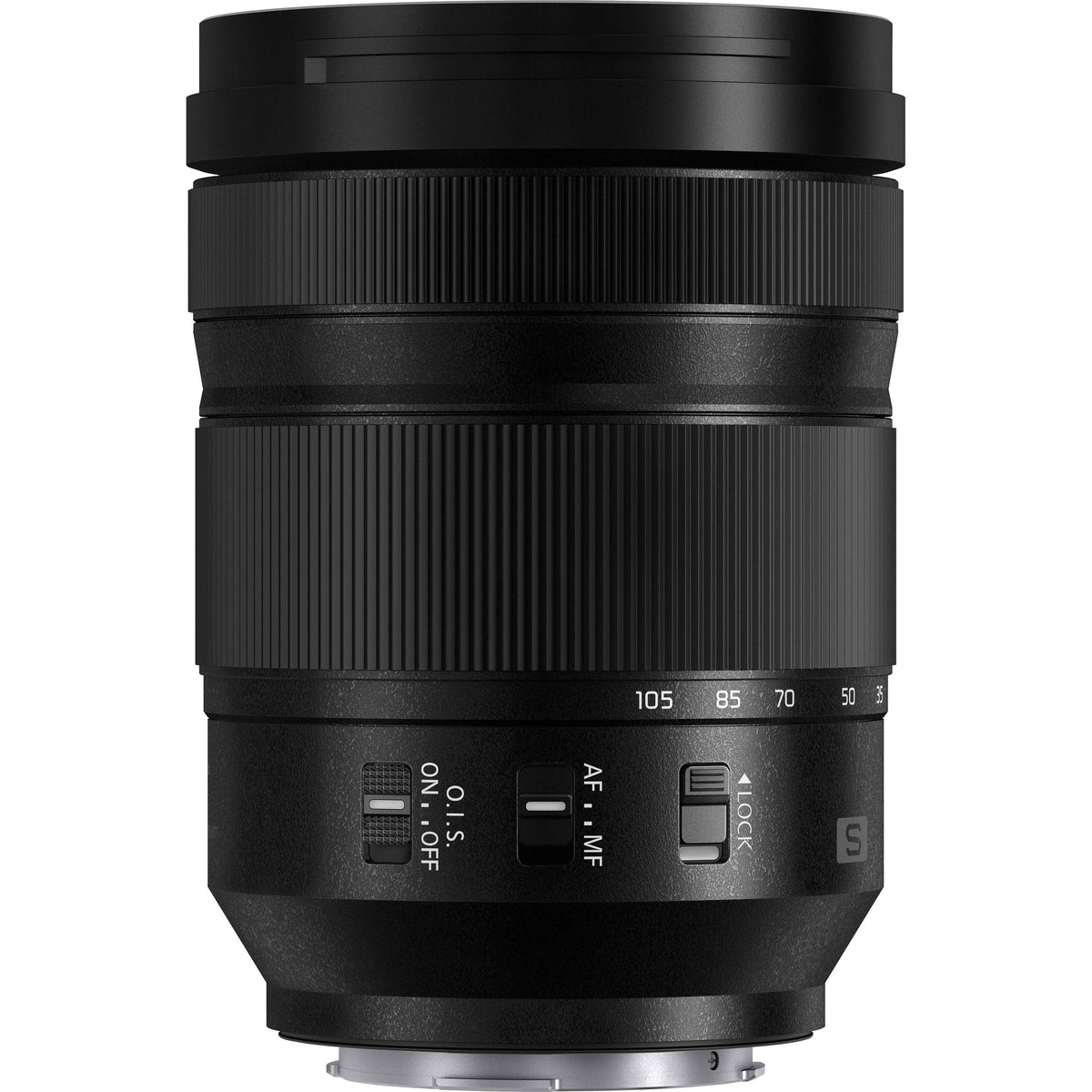 Lente Panasonic LUMIX S 24-105mm f/4 Macro O.I.S. - vista trasera