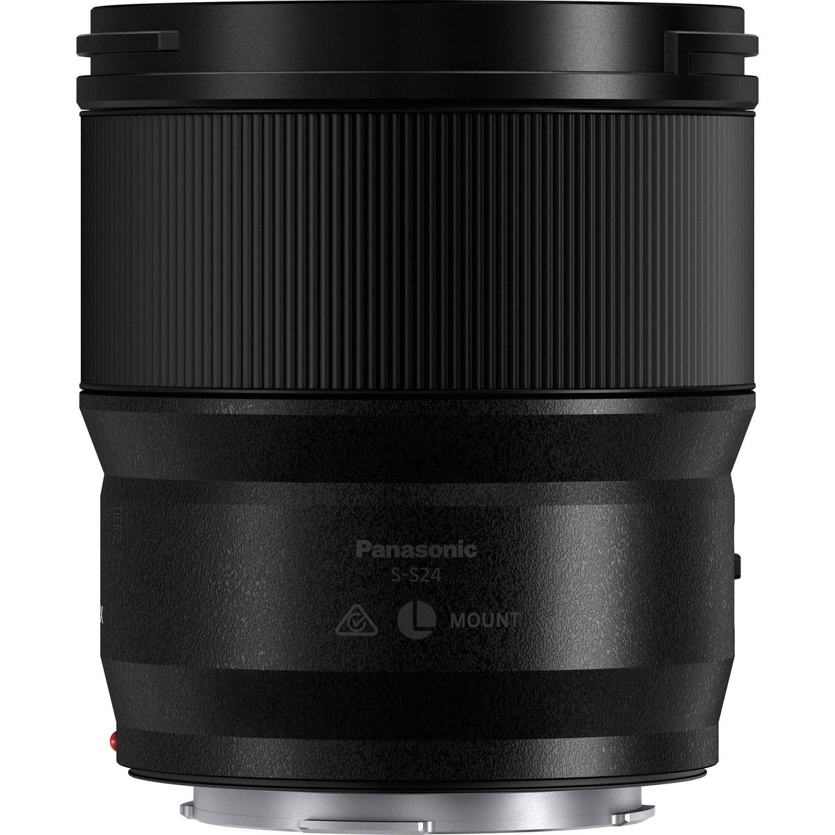 Lente Panasonic LUMIX S 24mm f/1.8 - vista frontal