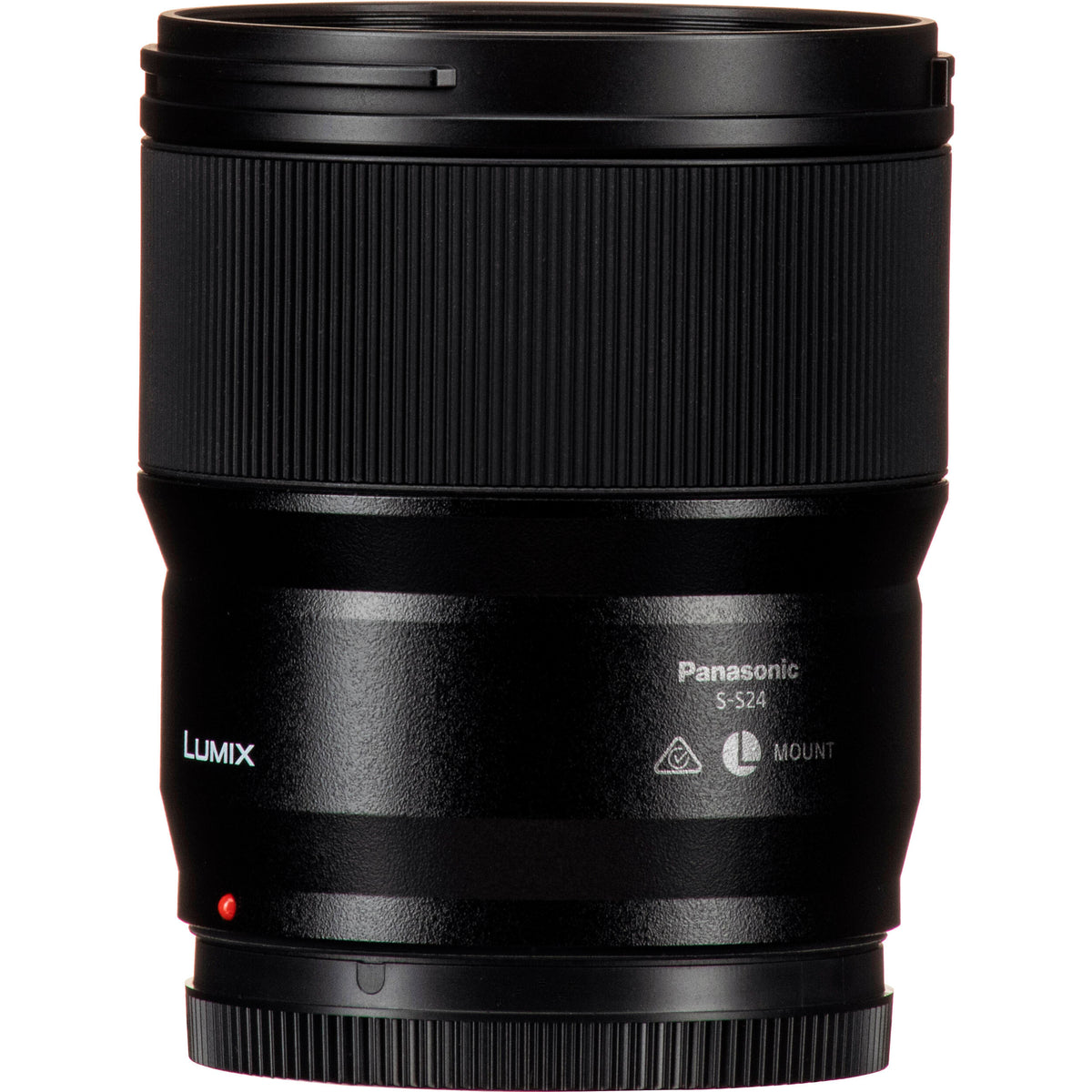 Lente Panasonic LUMIX S 24mm f/1.8 - contenido de la caja