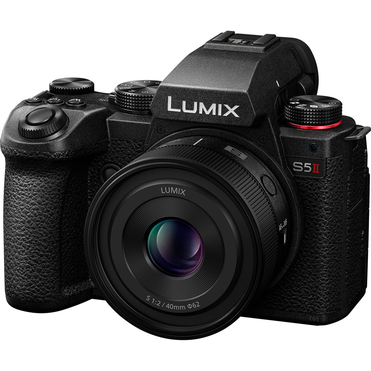 Lente Panasonic LUMIX S 40mm f/2 (Negro) - vista lateral