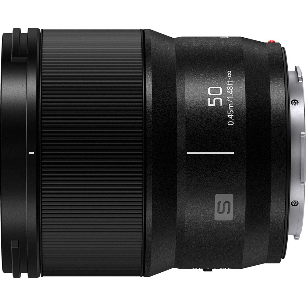 Lente Panasonic LUMIX S 50mm f/1.8 - vista frontal