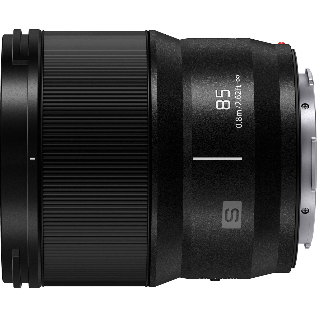Lente Panasonic LUMIX S 85mm f/1.8 - vista trasera
