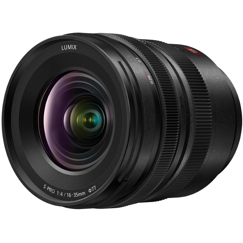 Lente Panasonic LUMIX S PRO 16-35mm f/4 - vista lateral