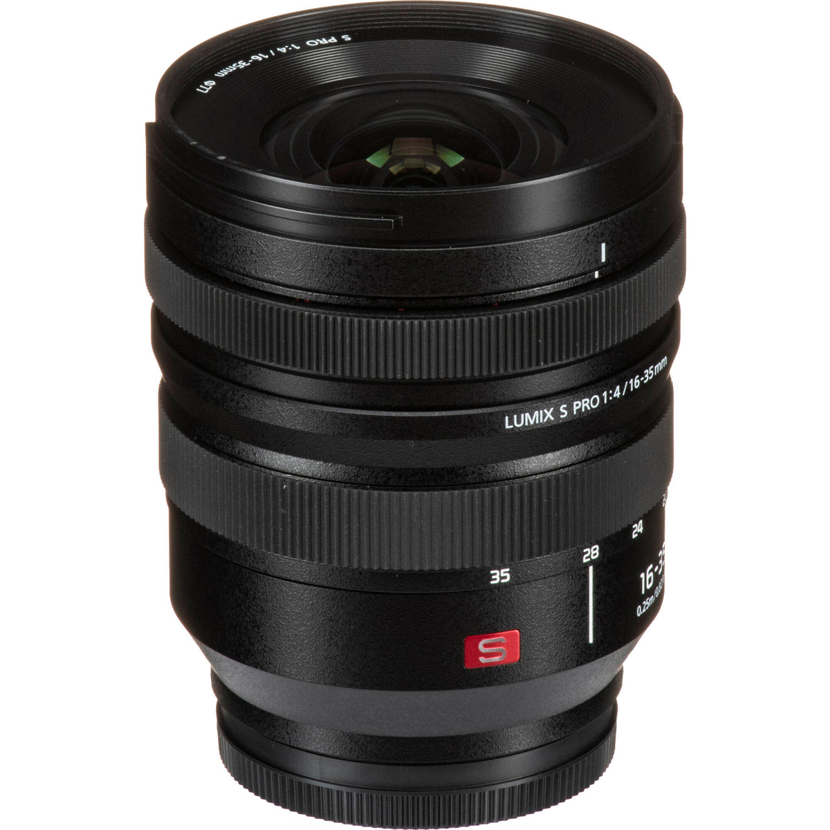 Lente Panasonic LUMIX S PRO 16-35mm f/4 - contenido de la caja