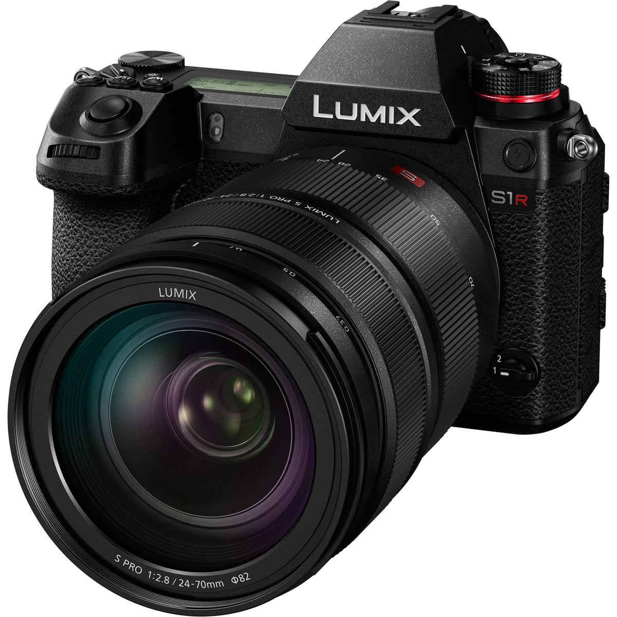 Lente Panasonic LUMIX S PRO 24-70mm f/2.8 - contenido de la caja