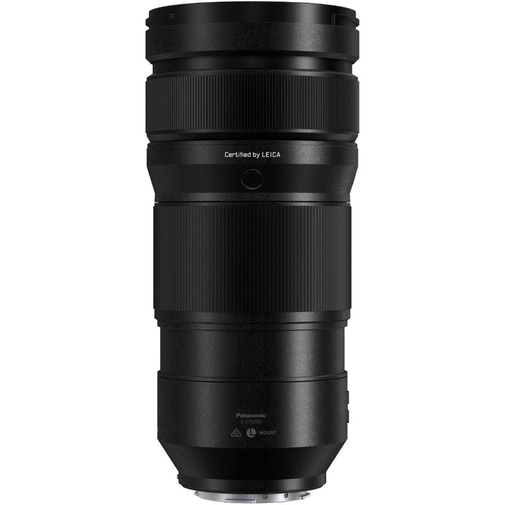 Lente Panasonic LUMIX S PRO 70-200mm f/2.8 O.I.S. - vista lateral