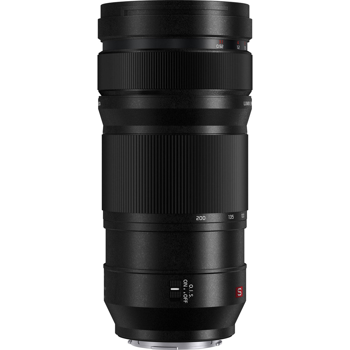 Lente Panasonic LUMIX S PRO 70-200mm f/4 O.I.S. - vista lateral