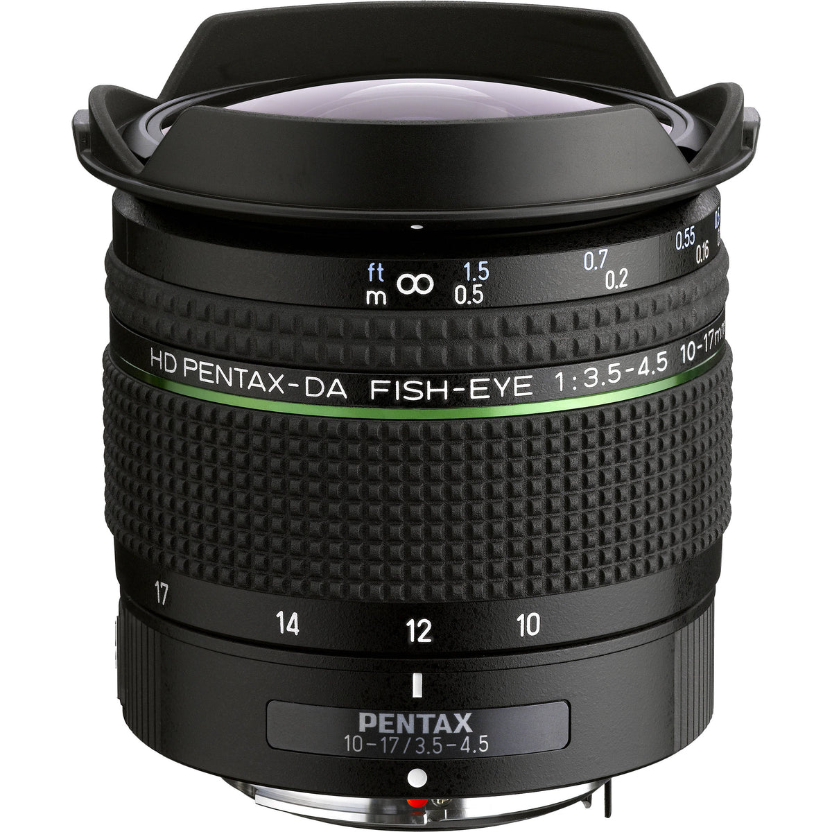 Lente Pentax HD DA Fisheye 10-17mm f/3.5-4.5 ED - vista principal