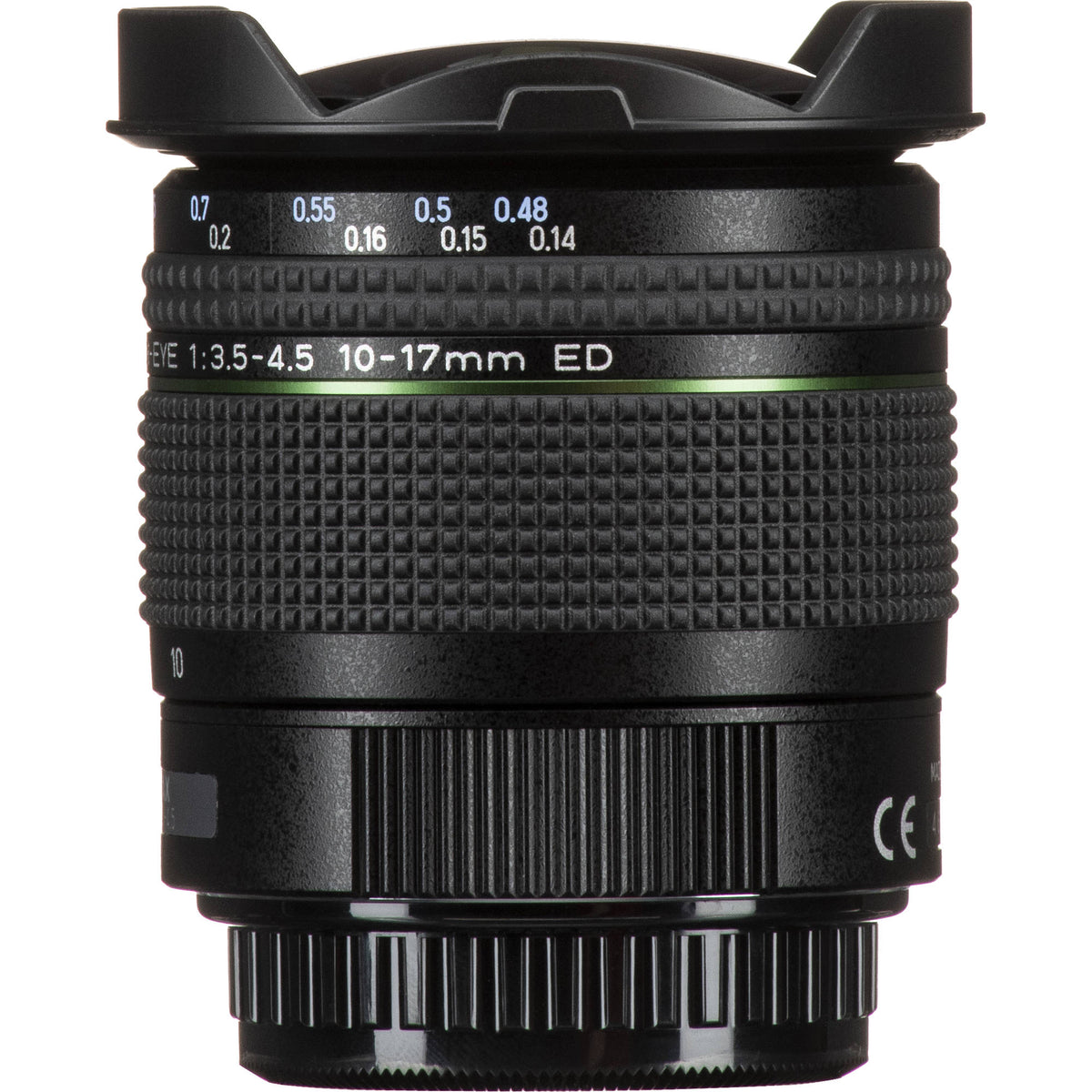 Lente Pentax HD DA Fisheye 10-17mm f/3.5-4.5 ED - detalle