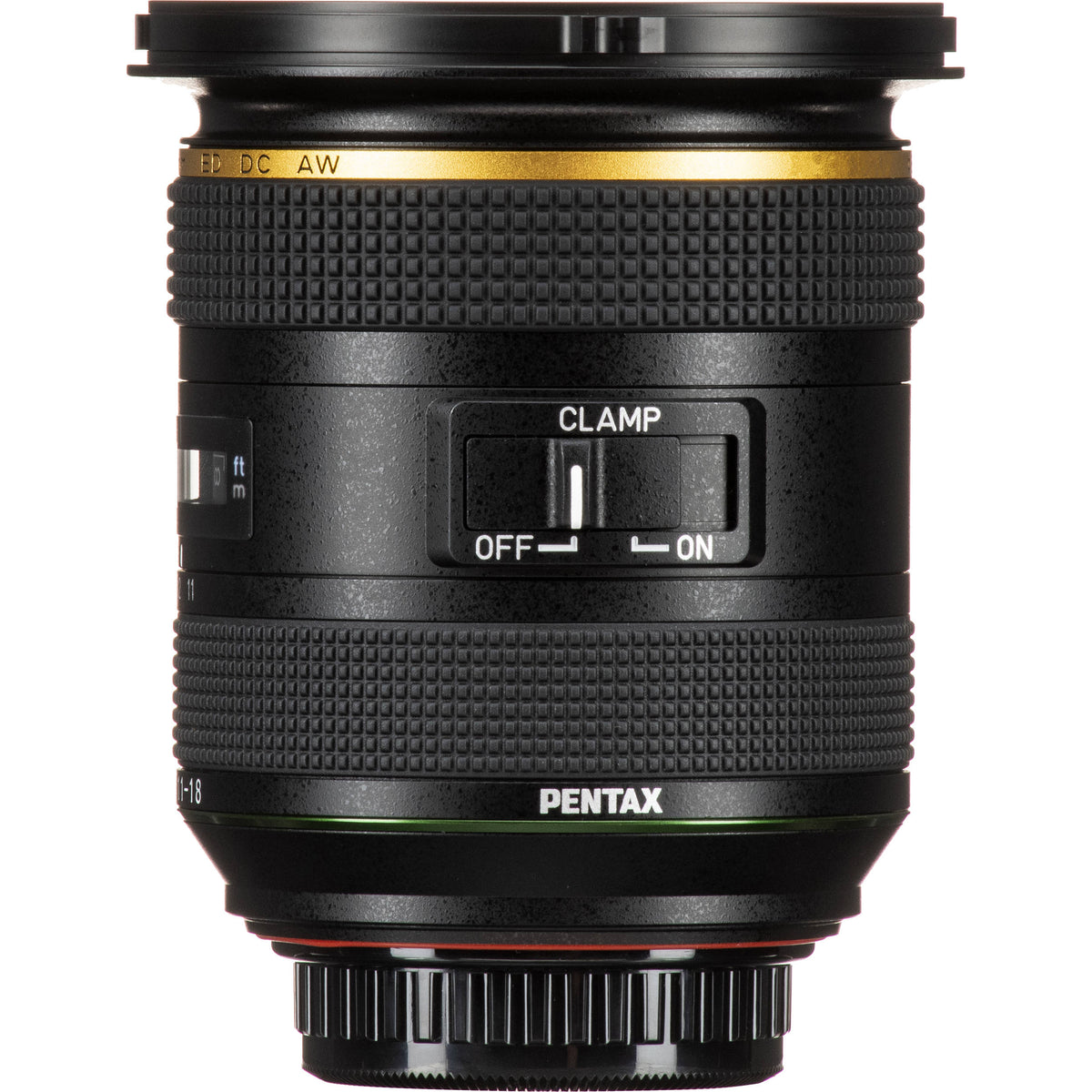 Lente Pentax HD Pentax DA* 11-18mm f/2.8 ED DC AW - detalle