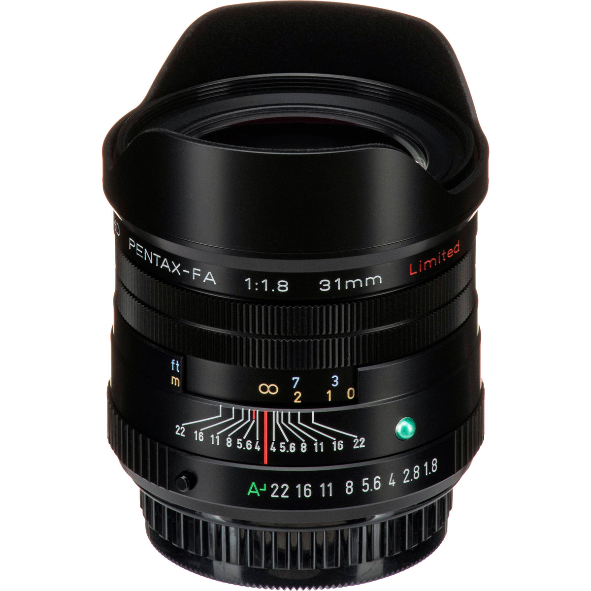 Lente Pentax HD Pentax-FA 31mm f/1.8 Limited (Negro) - en uso