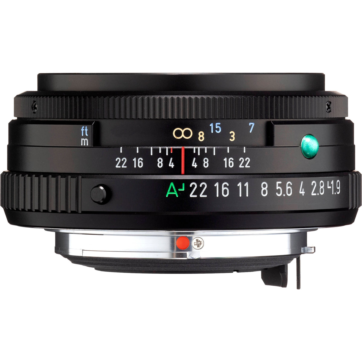 Lente Pentax HD Pentax-FA 43mm f/1.9 Limited (Negro) - vista trasera