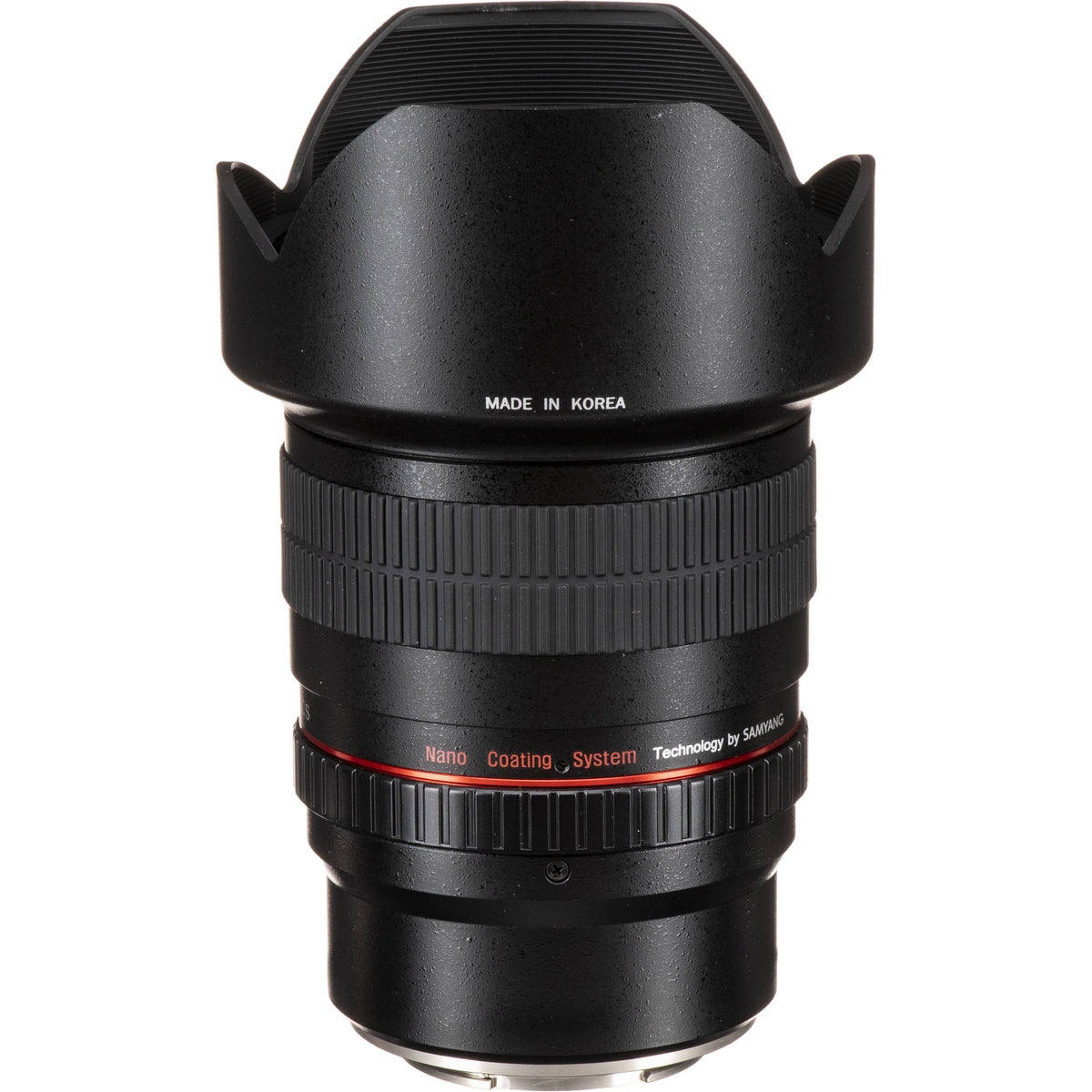 Lente Rokinon 10mm f/2.8 ED AS NCS - vista trasera