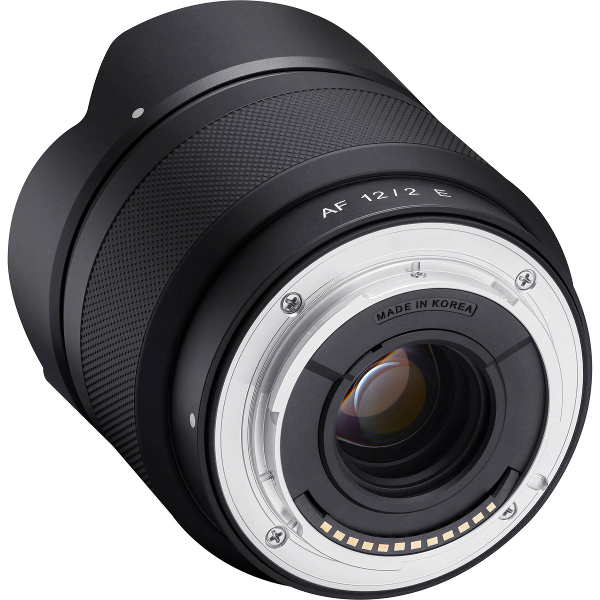 Lente Rokinon 12mm f/2.0 AF Compact Ultra Wide-Angle - puertos y conexiones