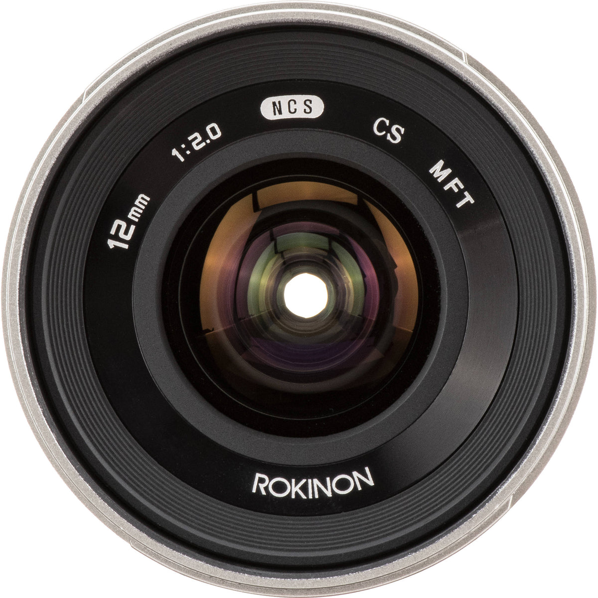 Lente Rokinon 12mm f/2.0 NCS (Plateado) - puertos y conexiones