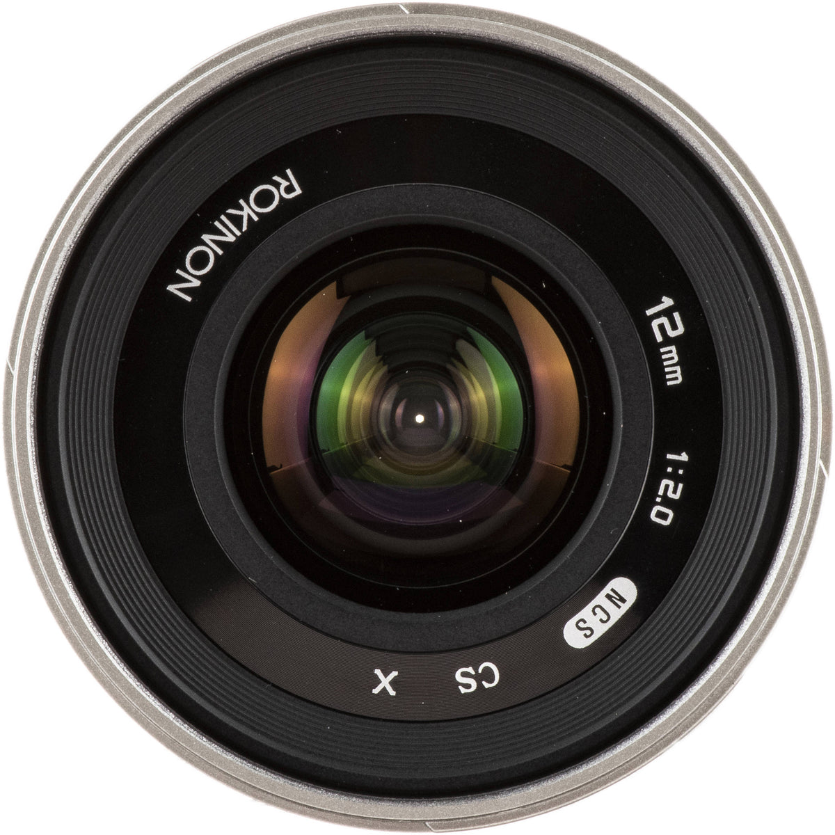 Lente Rokinon 12mm f/2.0 NCS (Plateado) - puertos y conexiones