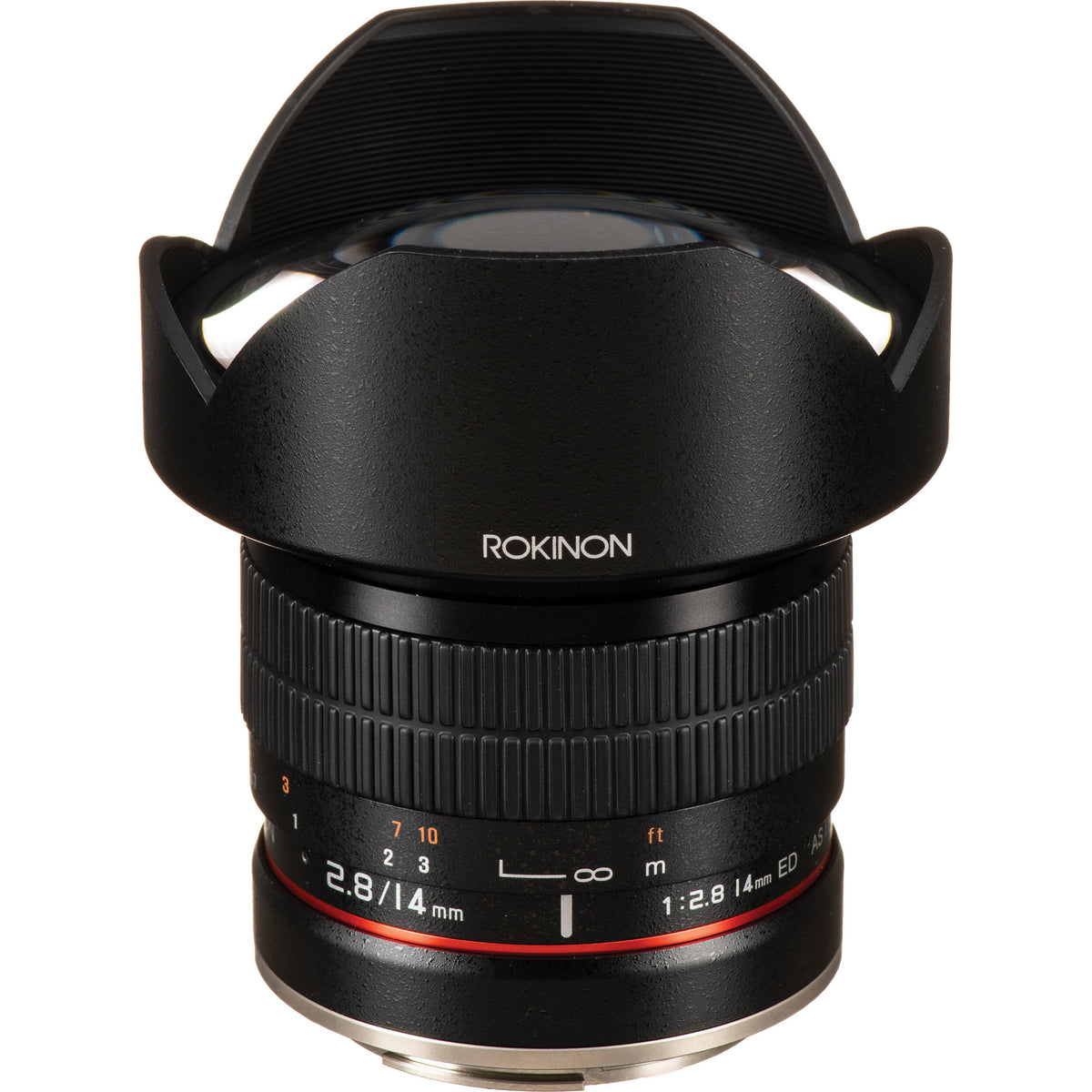 Lente Rokinon 14mm f/2.8 IF ED UMC Lenswith AE Chip - vista principal