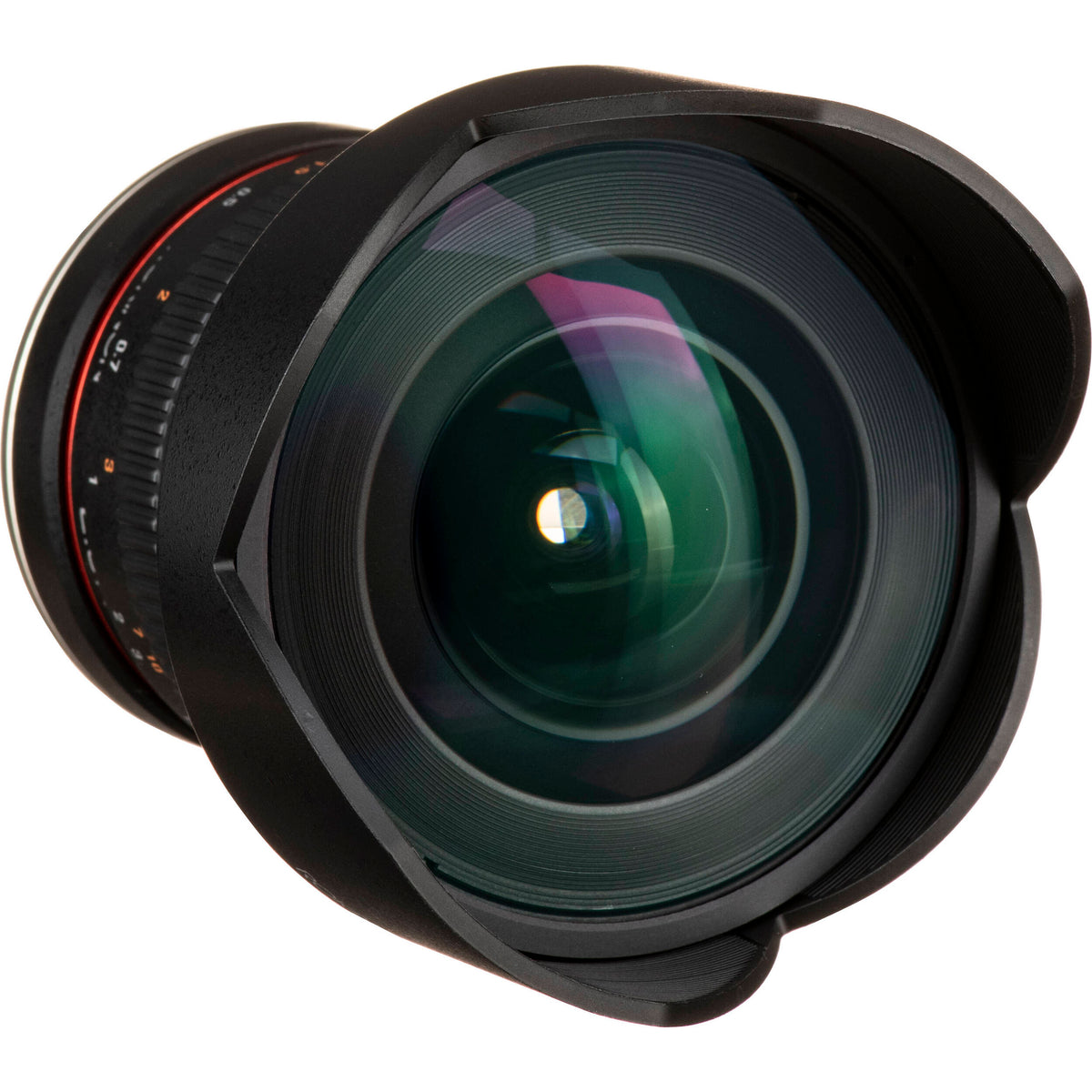 Lente Rokinon 14mm f/2.8 IF ED UMC Lenswith AE Chip - puertos y conexiones