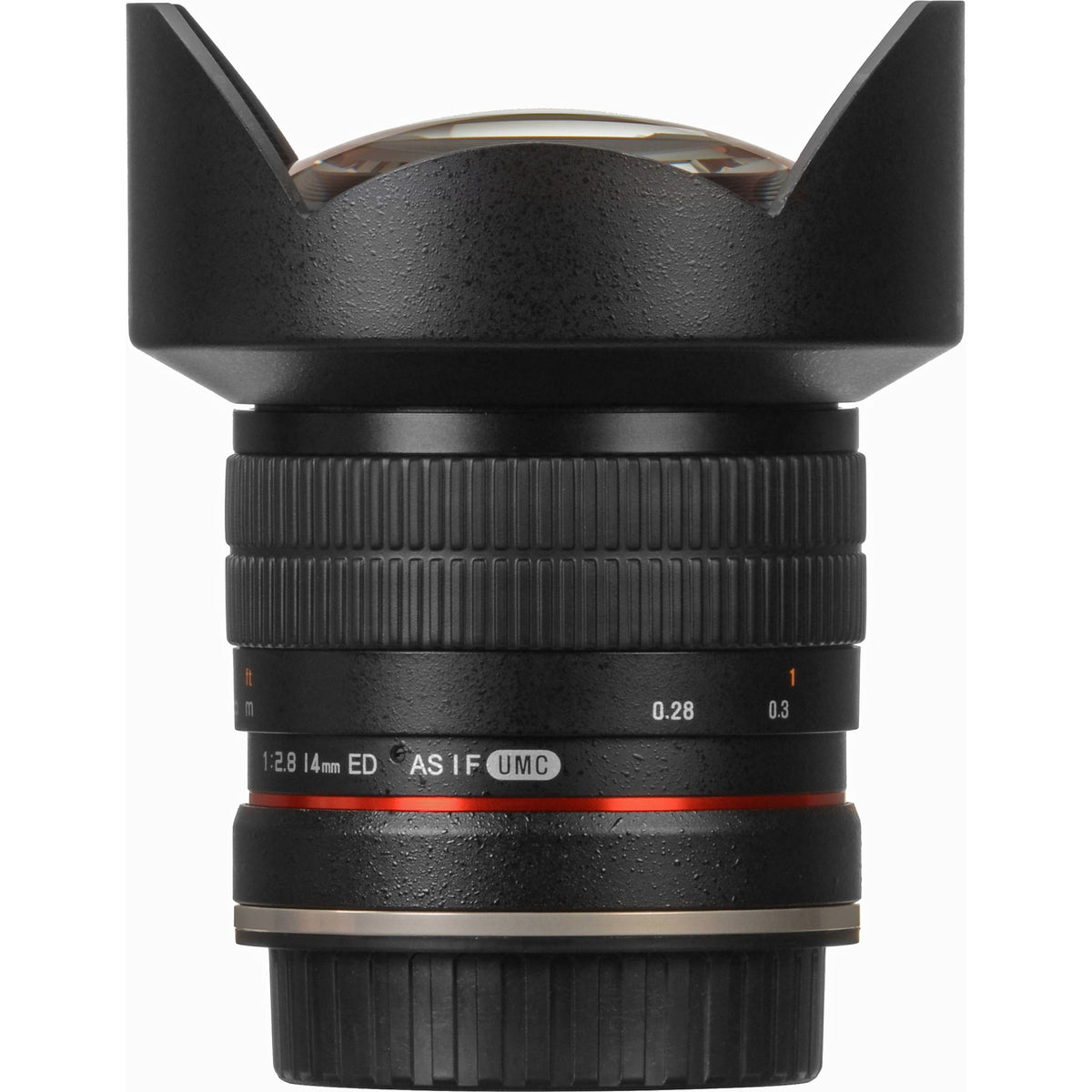 Lente Rokinon 14mm f/2.8 IF ED UMC Lenswith AE Chip - en uso