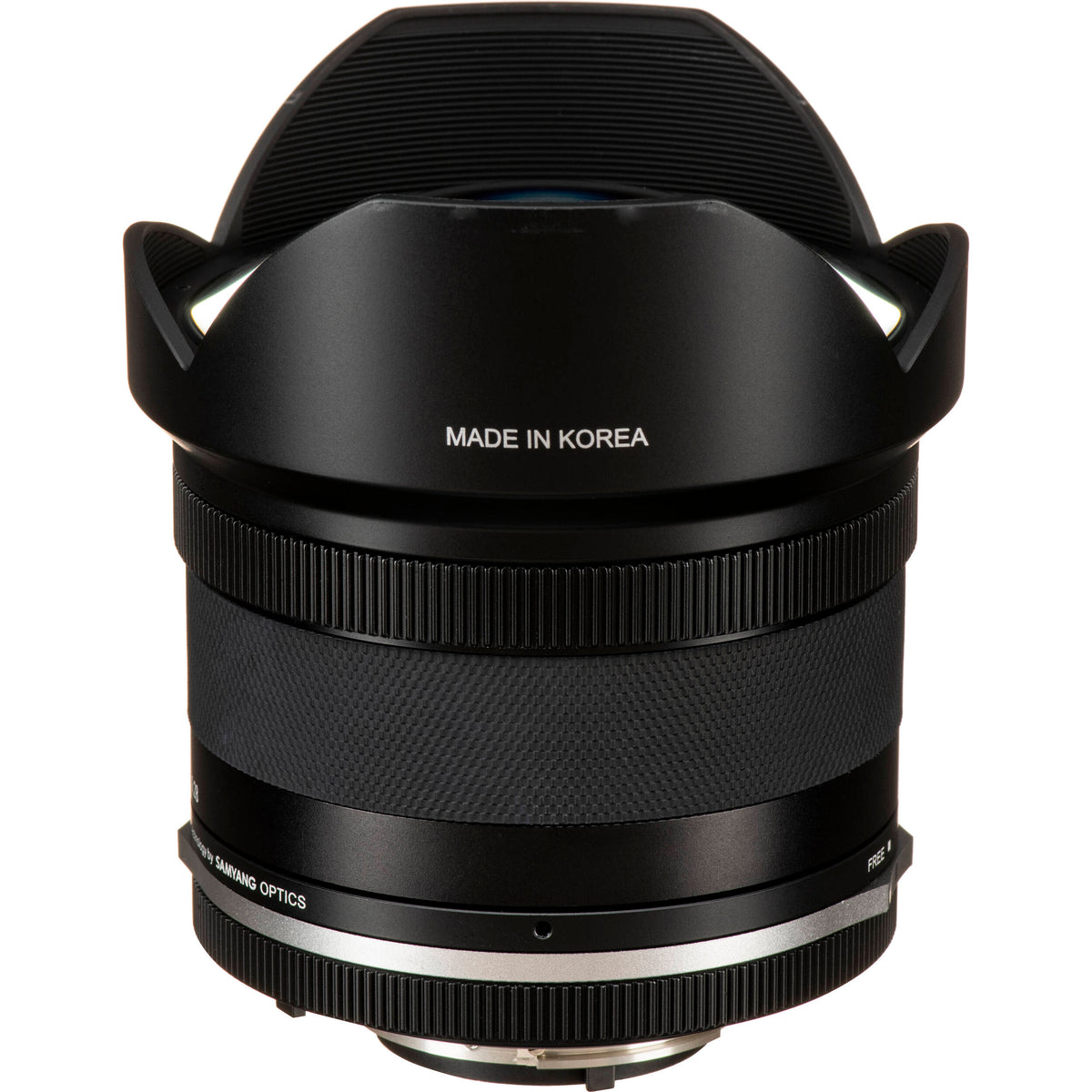 Lente Rokinon 14mm f/2.8 Series II - vista trasera