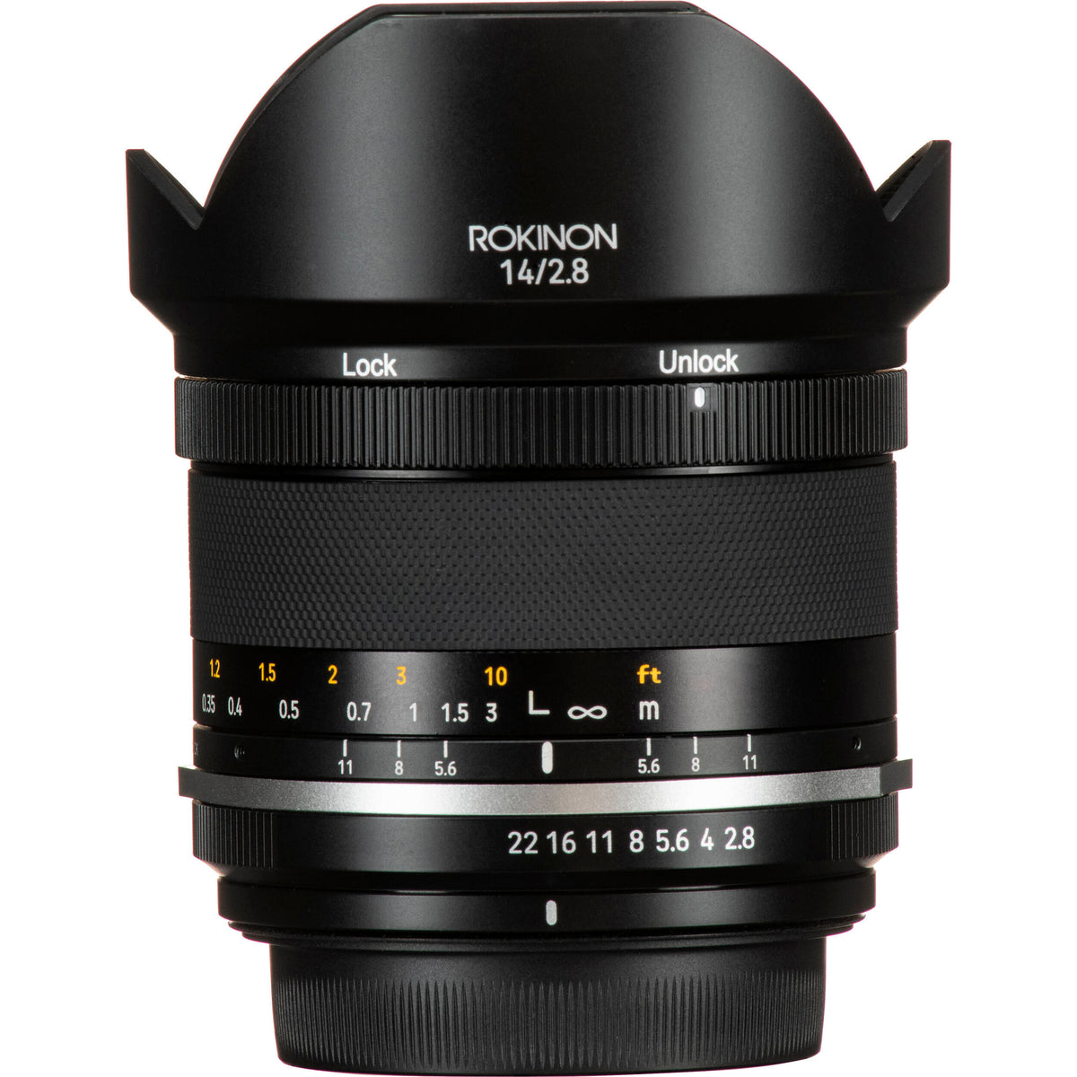 Lente Rokinon 14mm f/2.8 Series II - en uso