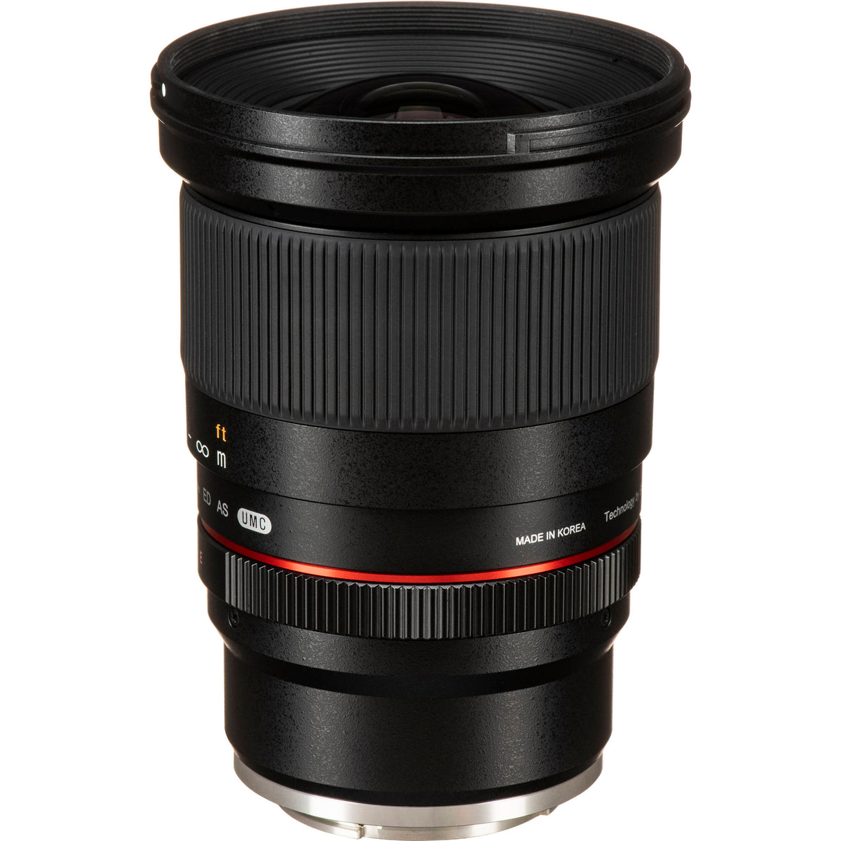Lente Rokinon 20mm f/1.8 ED AS UMC - vista trasera