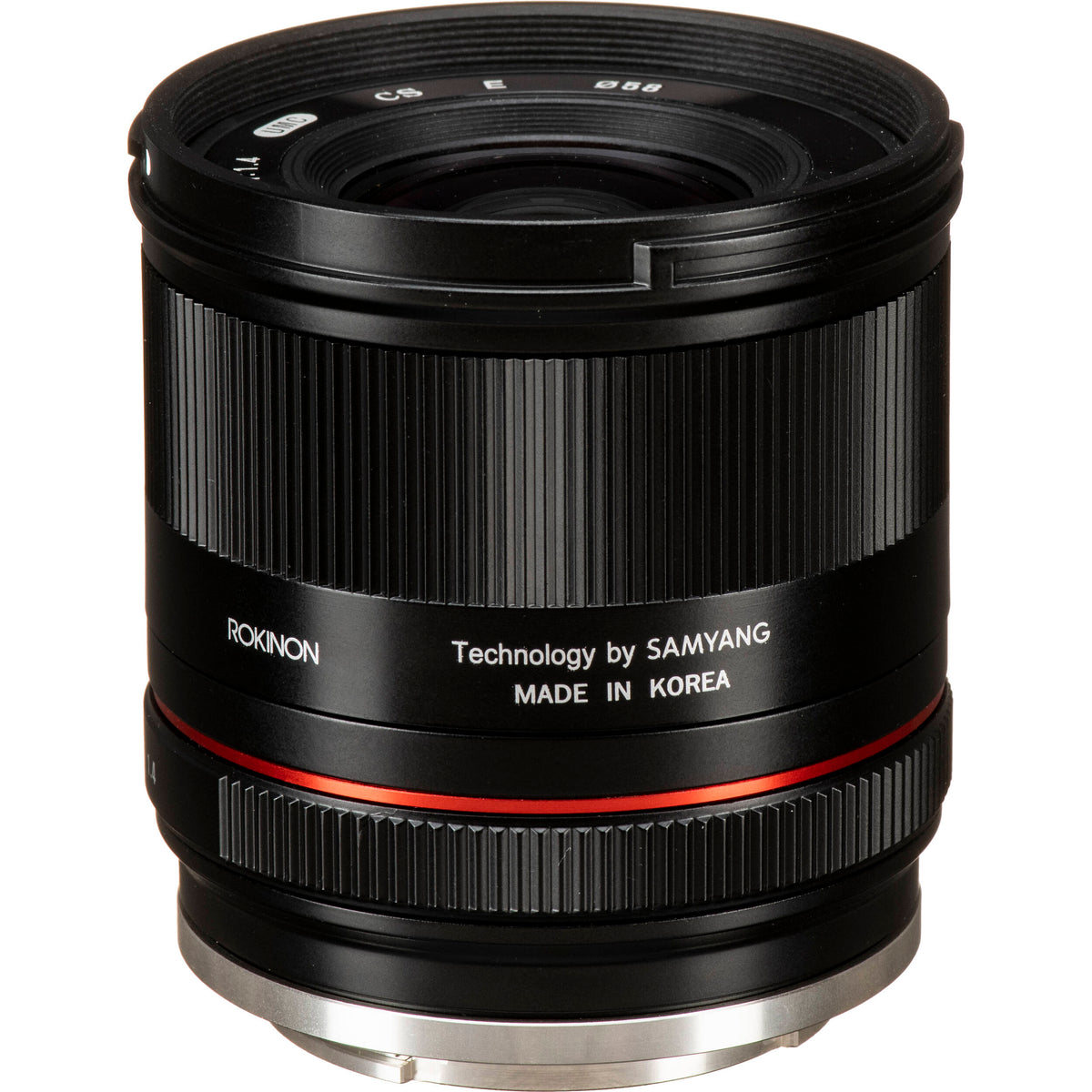 Lente Rokinon 21mm f/1.4 (Negro) - vista trasera