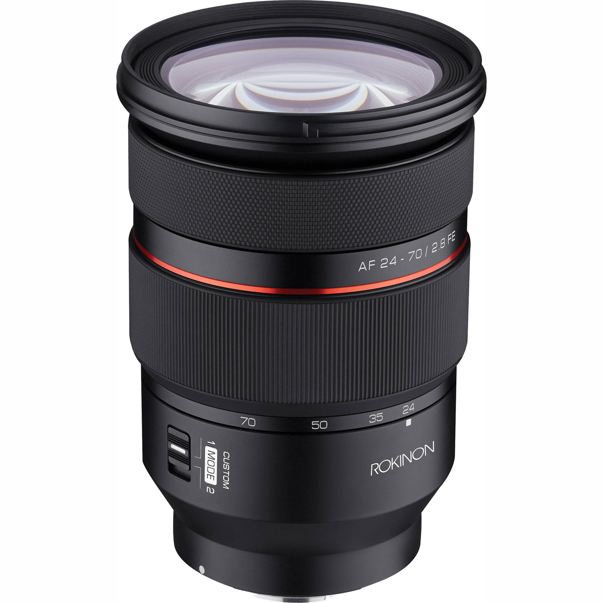 Lente Rokinon 24-70mm f/2.8 AF Zoom - vista trasera