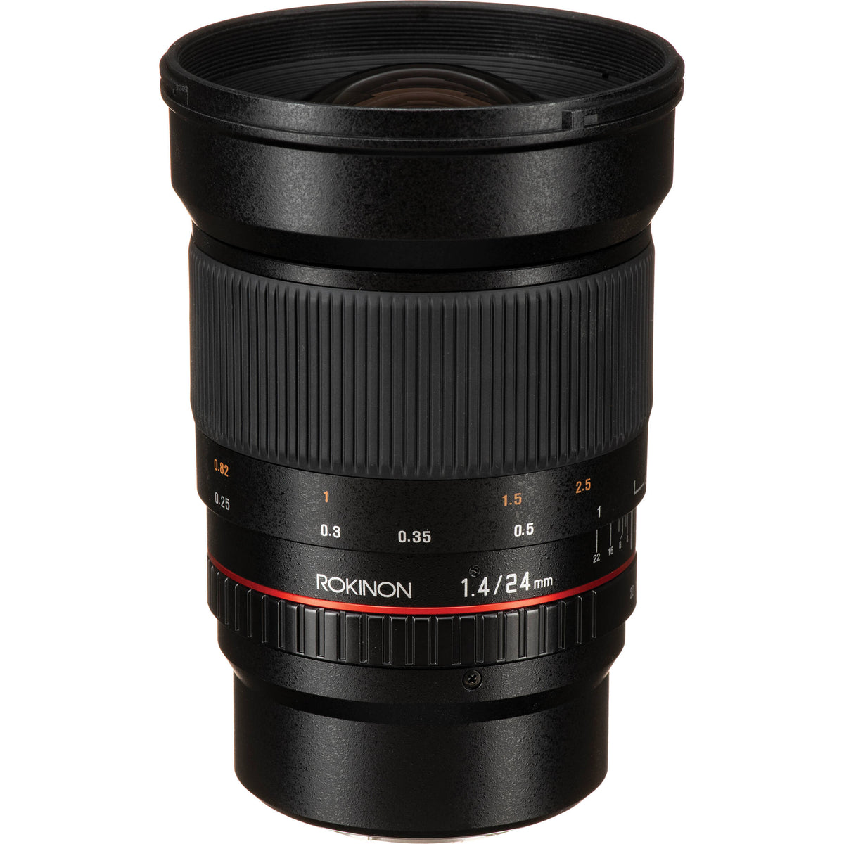 Lente Rokinon 24mm f/1.4 ED AS IF UMC - vista principal