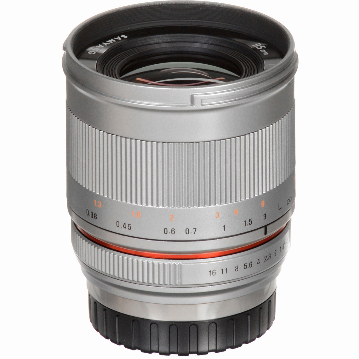 Lente Rokinon 35mm f/1.2 ED AS UMC CS - vista trasera