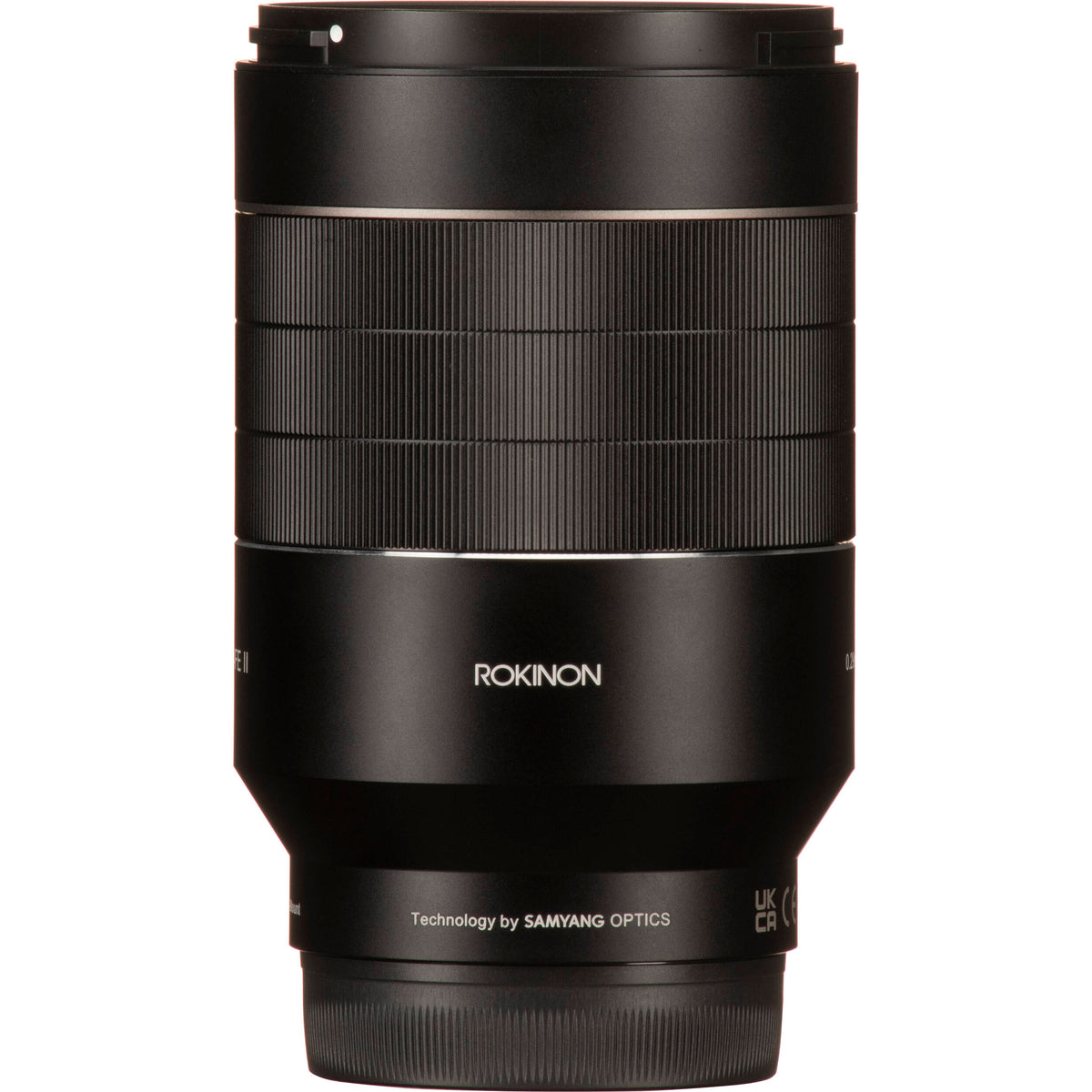 Lente Rokinon 35mm f/1.4 AF II - contenido de la caja
