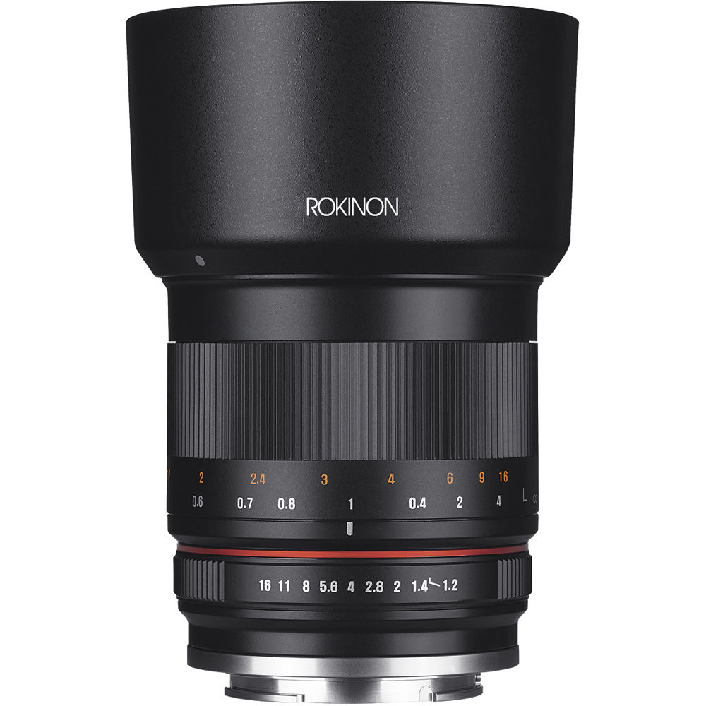 Lente Rokinon 50mm f/1.2 (Negro) - vista principal