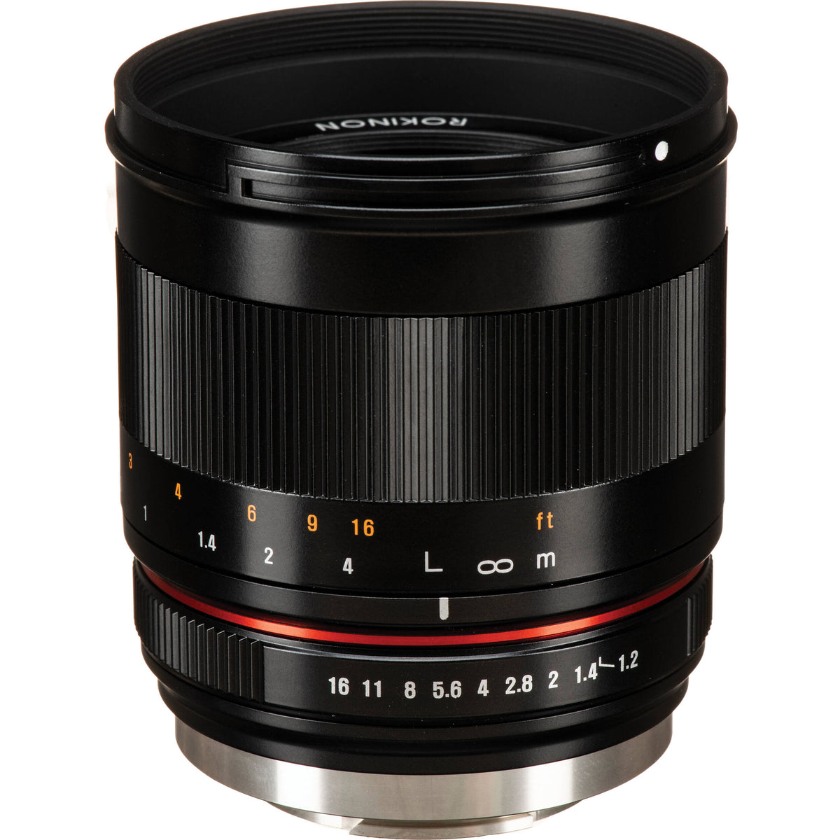 Lente Rokinon 50mm f/1.2 (Negro) - vista principal