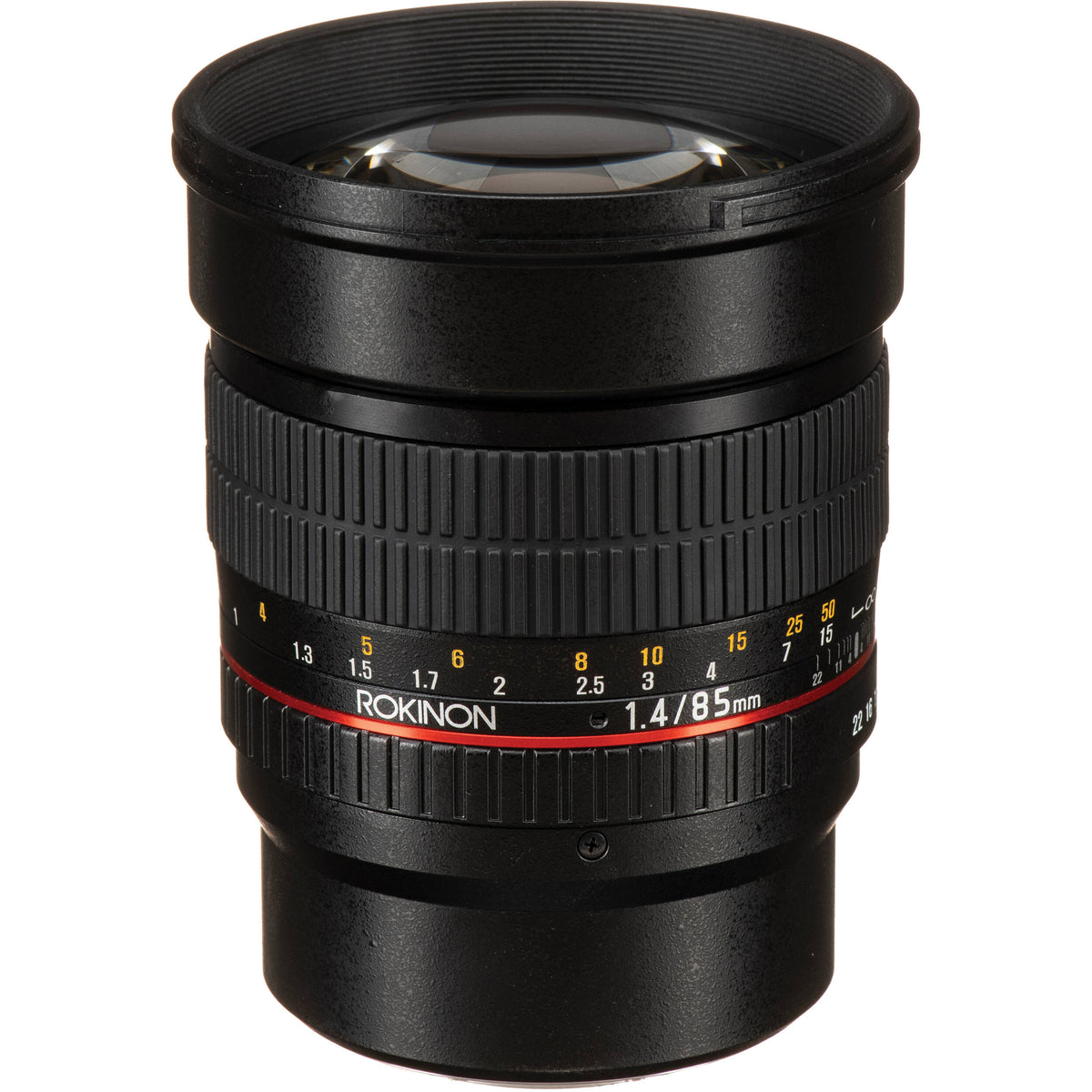 Lente Rokinon 85mm f/1.4 AS IF - vista principal