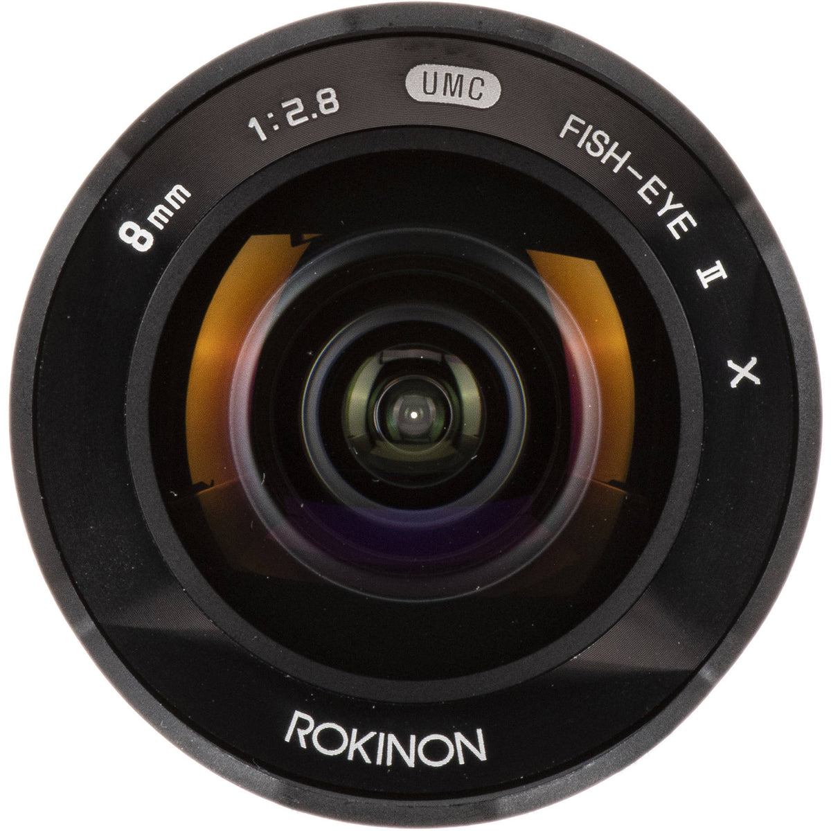 Lente Rokinon 8mm f/2.8 UMC Fisheye II (Negro) - puertos y conexiones