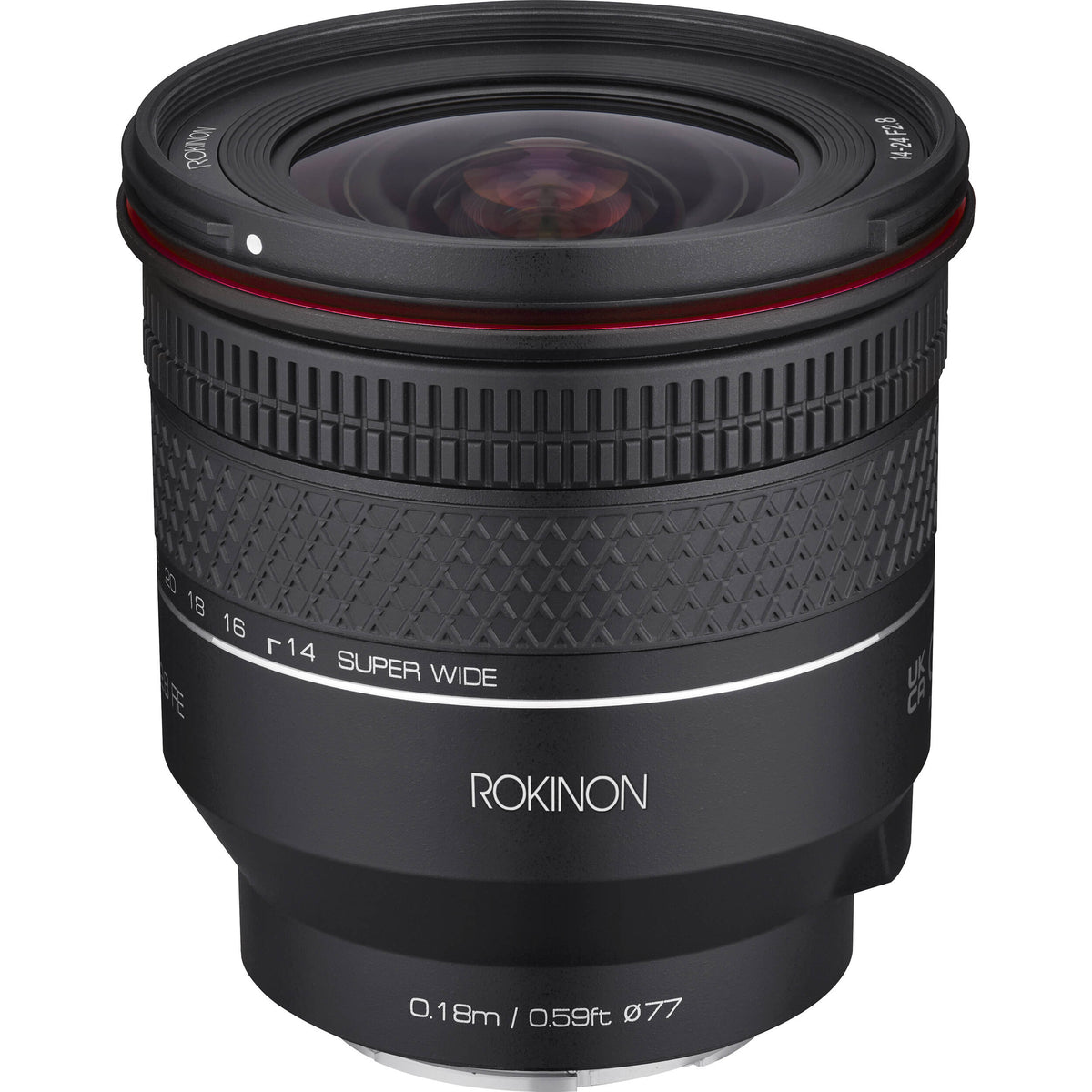 Lente Rokinon AF 14-24mm f/2.8 - vista principal