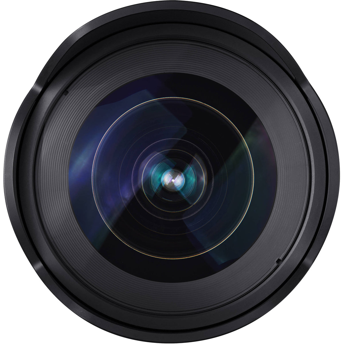 Lente Rokinon AF 14mm f/2.8 FE - vista lateral