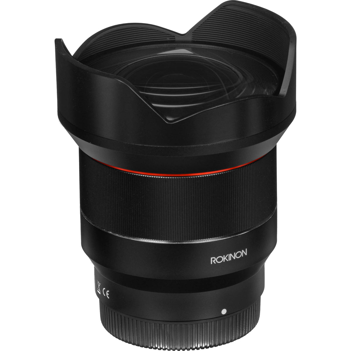 Lente Rokinon AF 14mm f/2.8 FE - contenido de la caja