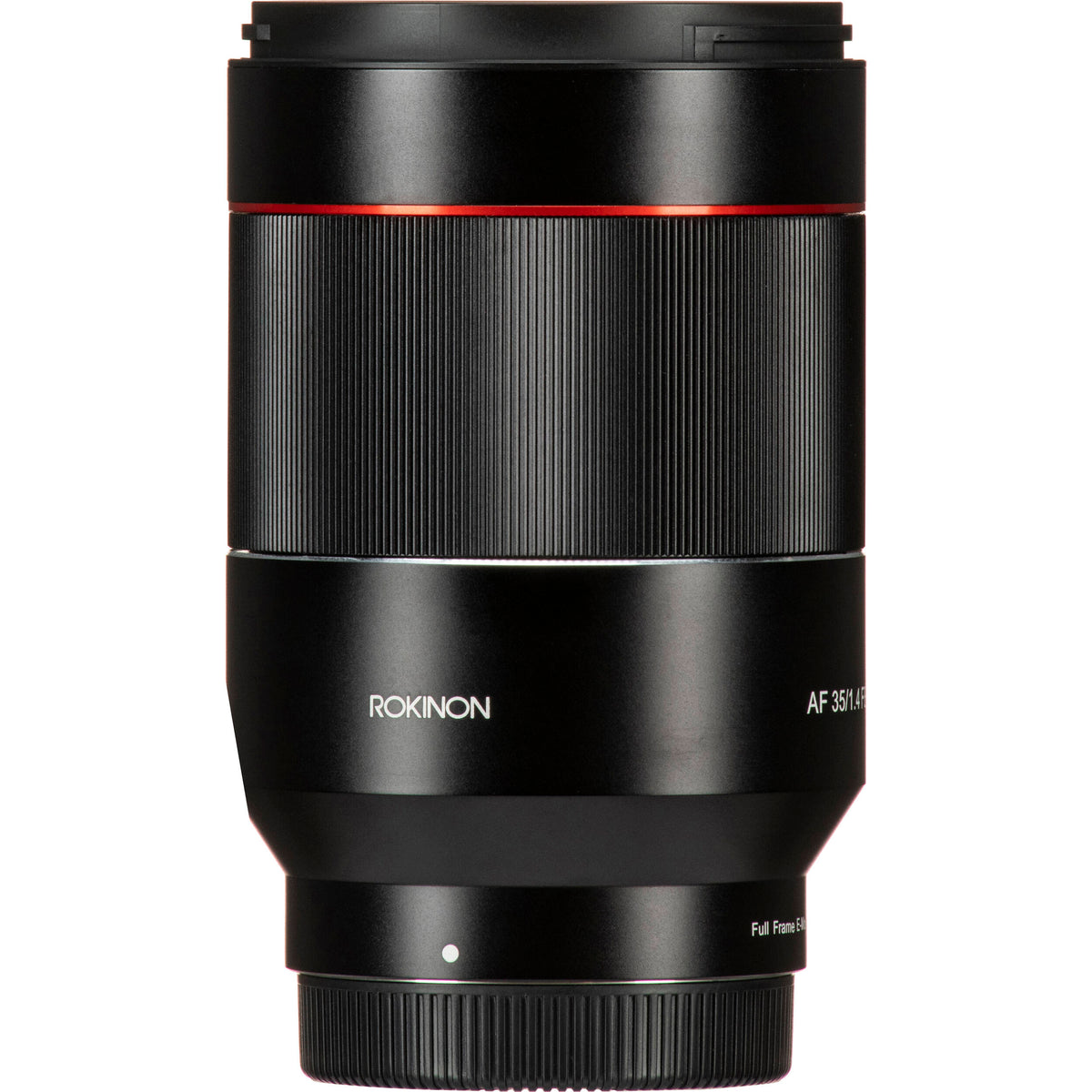 Lente Rokinon AF 35mm f/1.4 FE - contenido de la caja