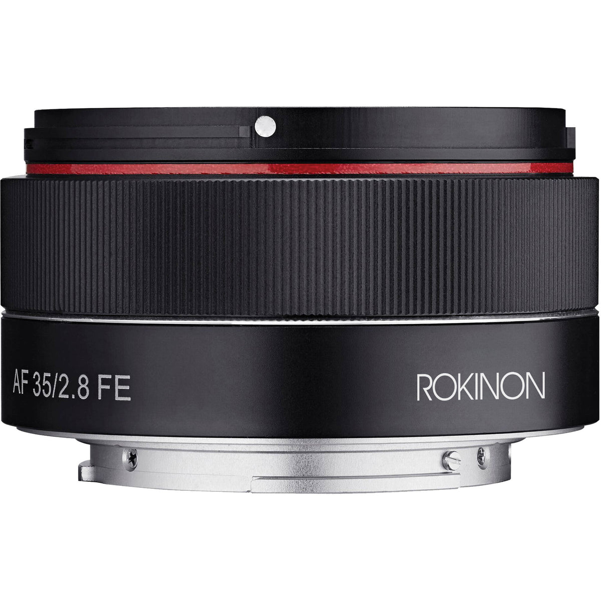 Lente Rokinon AF 35mm f/2.8 FE - vista trasera
